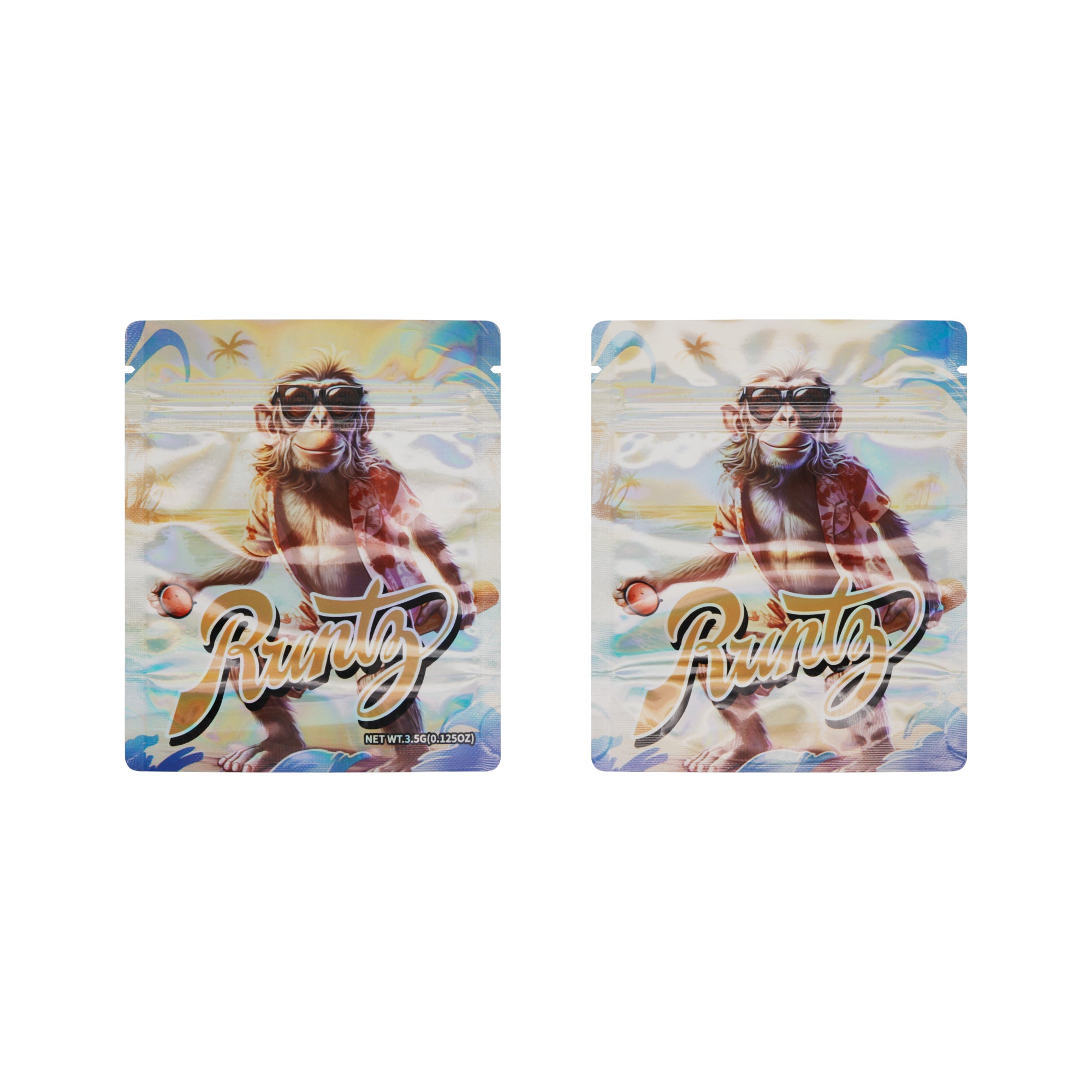 Holographic Street Galaxy Smell Proof Metallized Stand Holographic Street Galaxy Smell Proof Metallized Stand