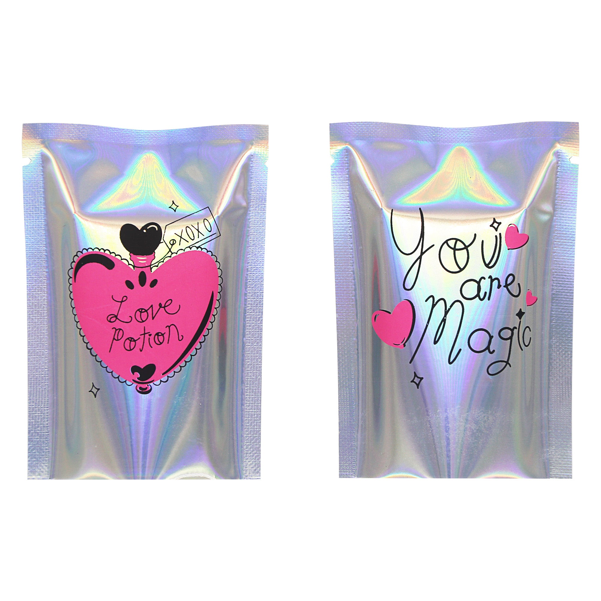 Holographic Valentine's Designed Bags - You Are Magic! Holographic Valentine's Designed Bags - You Are Magic!
