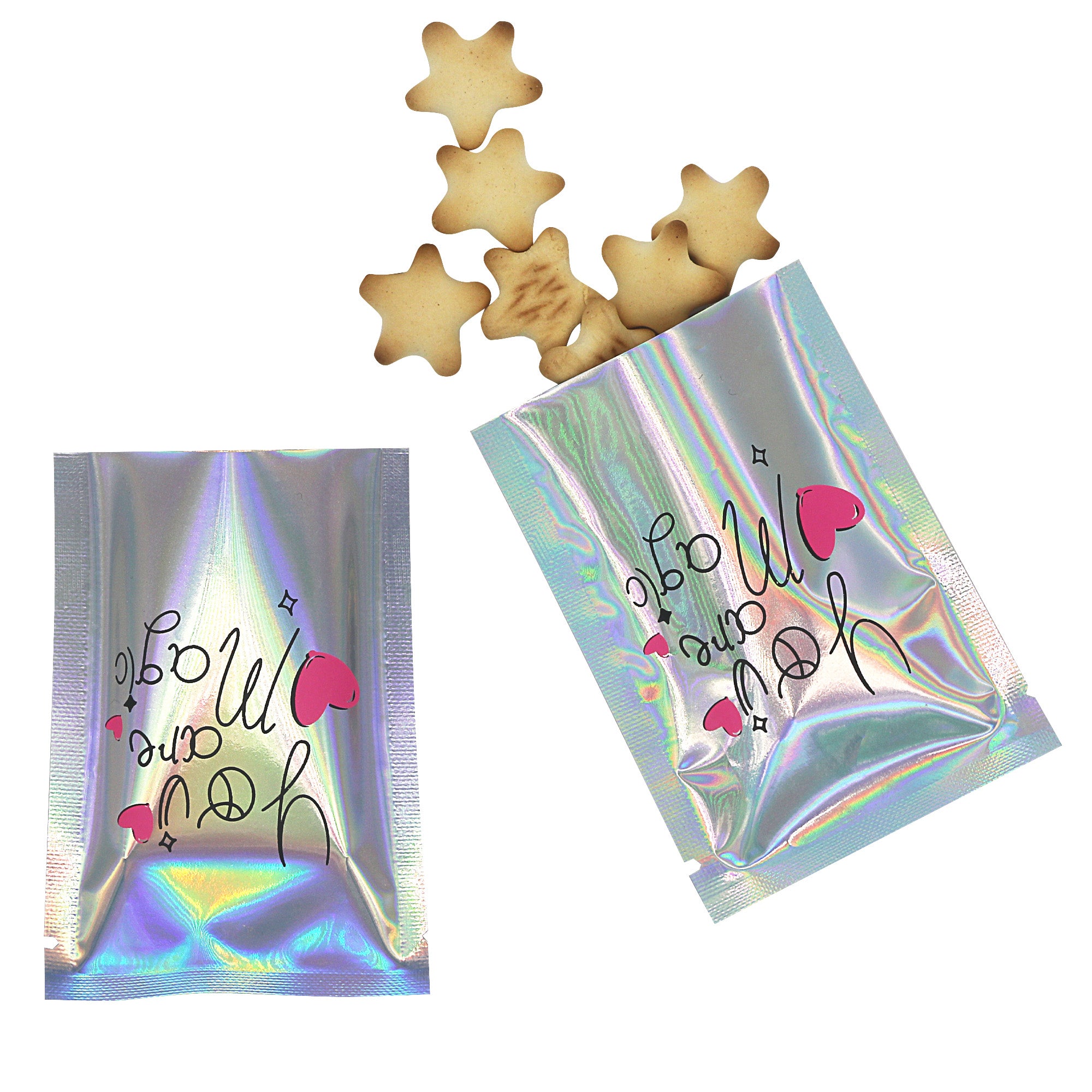 Holographic Valentine's Designed Bags - You Are Magic! Holographic Valentine's Designed Bags - You Are Magic!