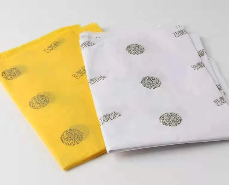 Customized Tissue Paper Colorful Designs Gold Foil Eco Customized Tissue Paper Colorful Designs Gold Foil Eco