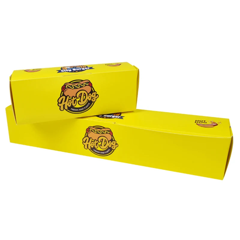 Eco-Friendly Corn Dog Box Manufacturer Custom Disposable