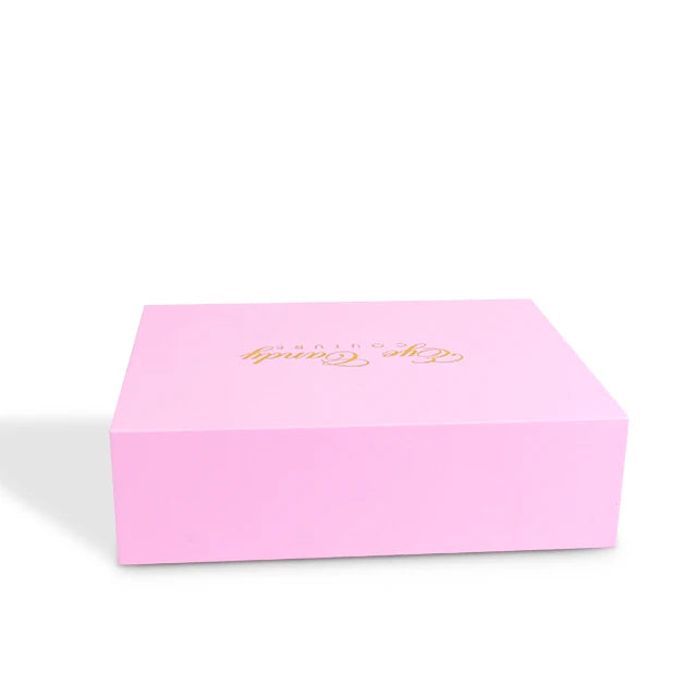 Pink Customized Size Uv Coating Logo Foldable Magnetic Boxes Pink Customized Size Uv Coating Logo Foldable Magnetic Boxes