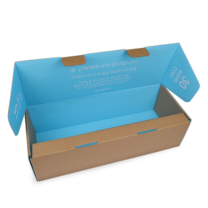 Kraft Brown Corrugated Board Shipping Packaging Box with