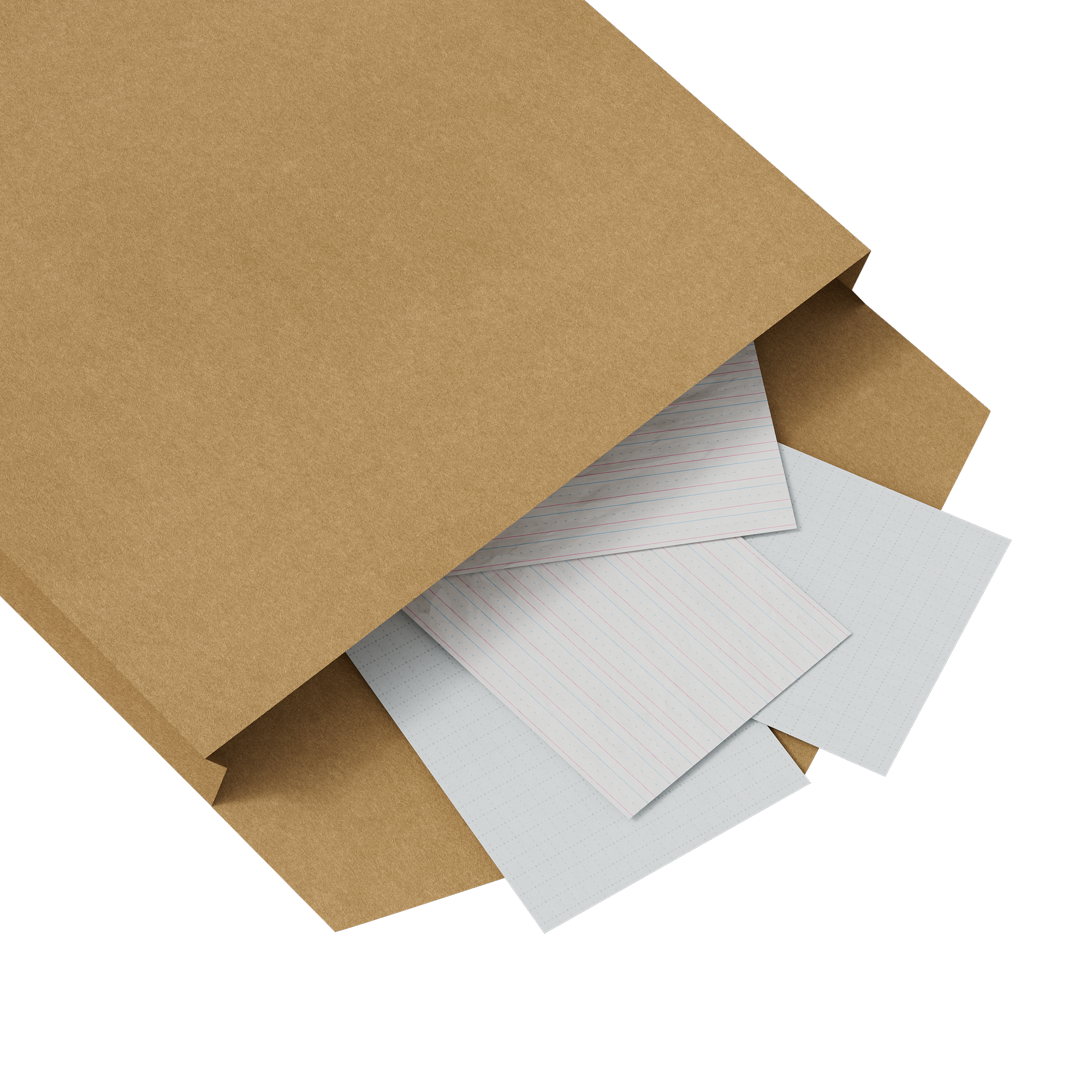 Kraft Expansion Envelope Side Gusset with Fastener Kraft Expansion Envelope Side Gusset with Fastener