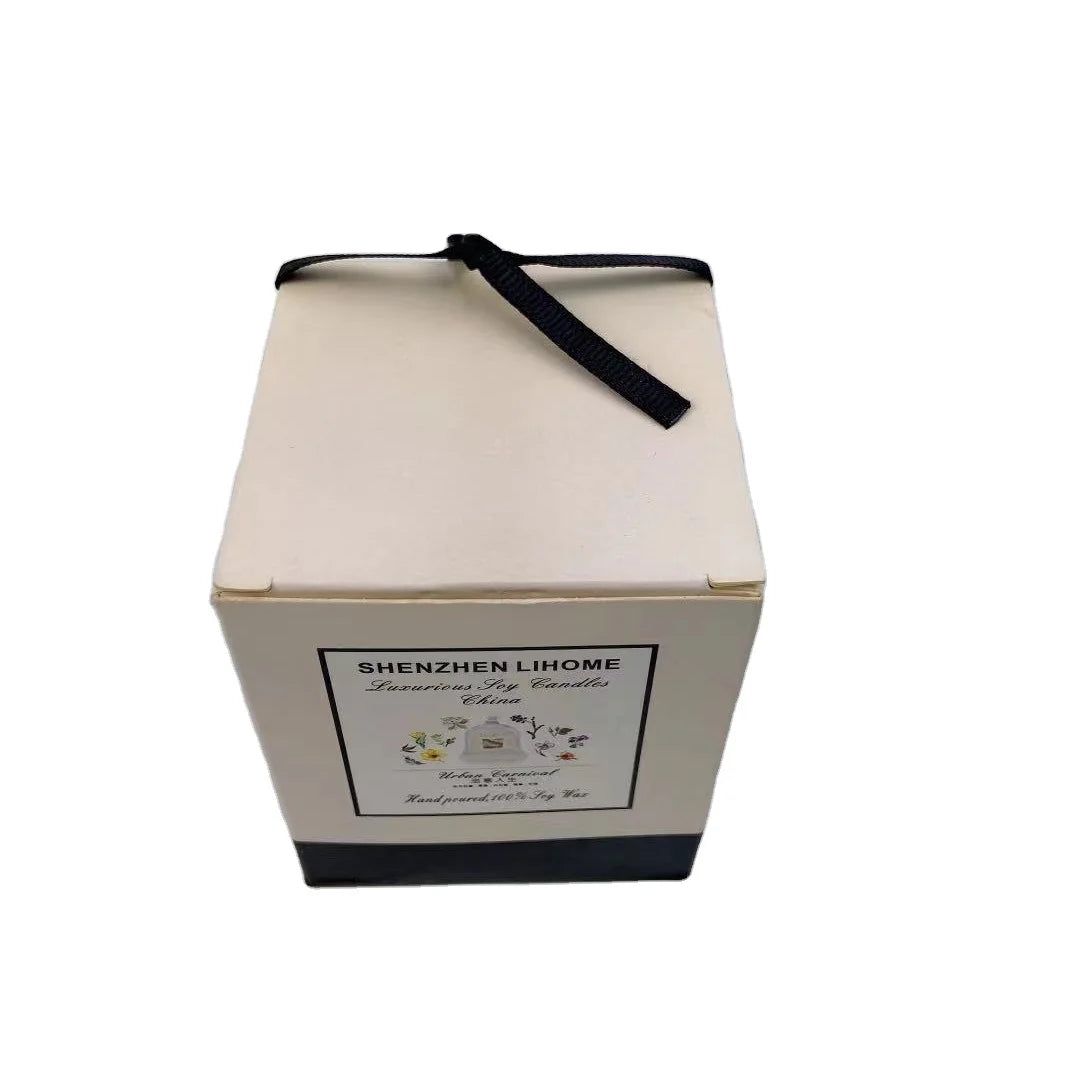 Luxury Customized logo Candle Packaging Box Jar Glass Candle Luxury Customized logo Candle Packaging Box Jar Glass Candle