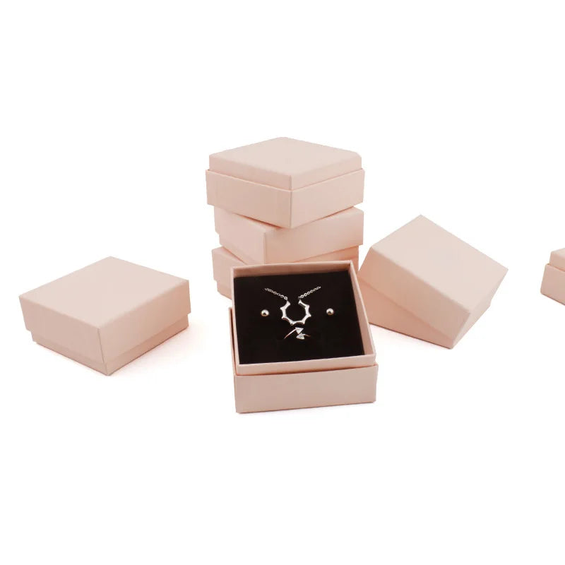 Luxury High-end Custom Logo Printed Gift Necklace Packaging Luxury High-end Custom Logo Printed Gift Necklace Packaging