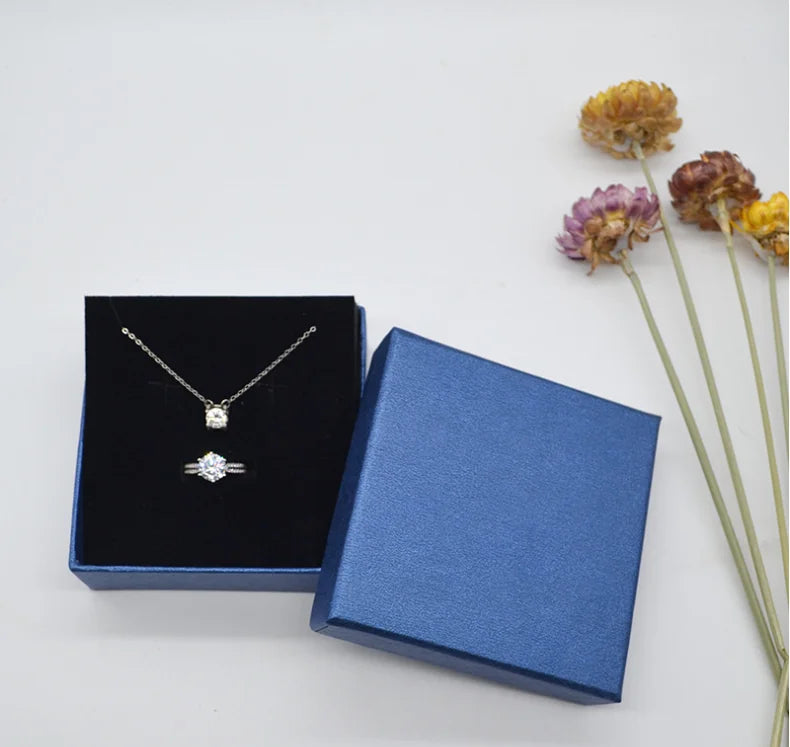 Luxury High-end Custom Logo Printed Gift Necklace Packaging Luxury High-end Custom Logo Printed Gift Necklace Packaging
