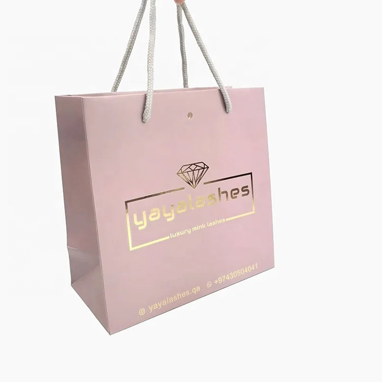Luxury Paper Bags Gold Foil Gift Bags for Wedding Clothing Luxury Paper Bags Gold Foil Gift Bags for Wedding Clothing