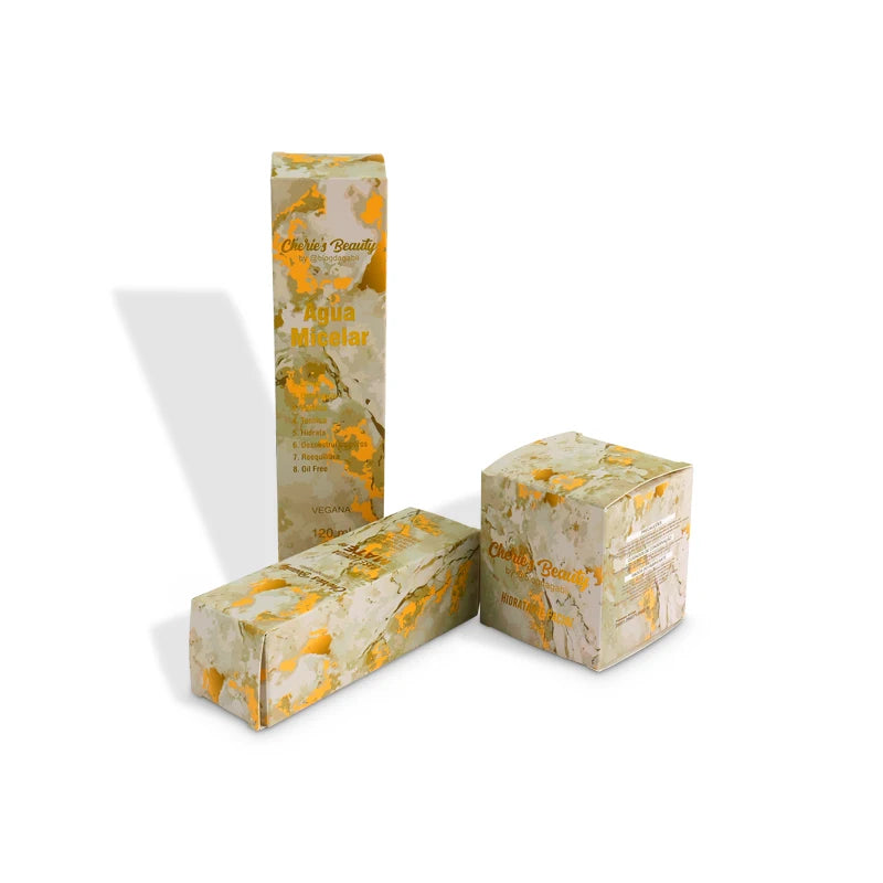 Luxury Tuck End Gift Box Art Paper Custom Gold Foil Logo Luxury Tuck End Gift Box Art Paper Custom Gold Foil Logo
