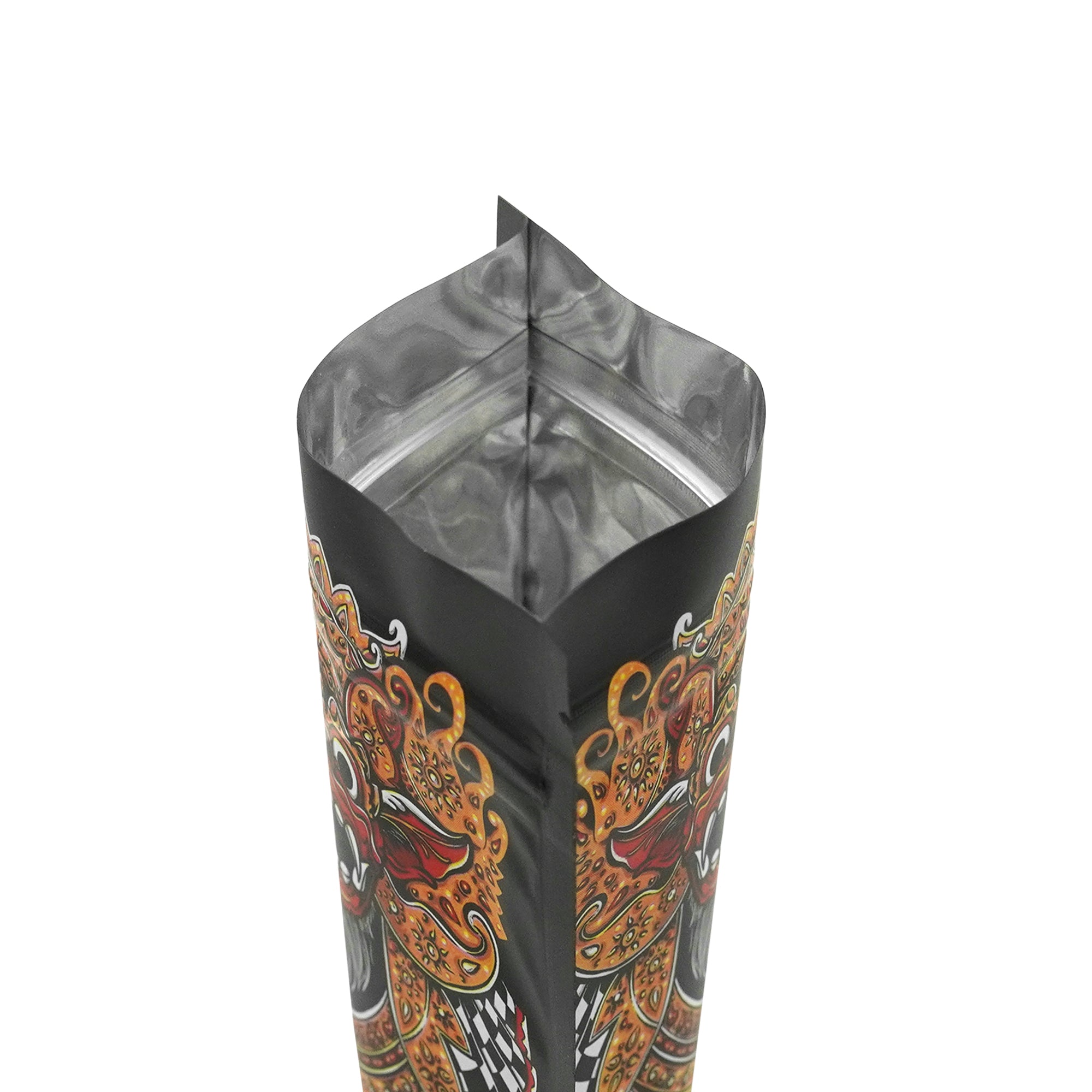 Matte Assorted Mystic Design Smell Proof Mylar Foil Stand Matte Assorted Mystic Design Smell Proof Mylar Foil Stand