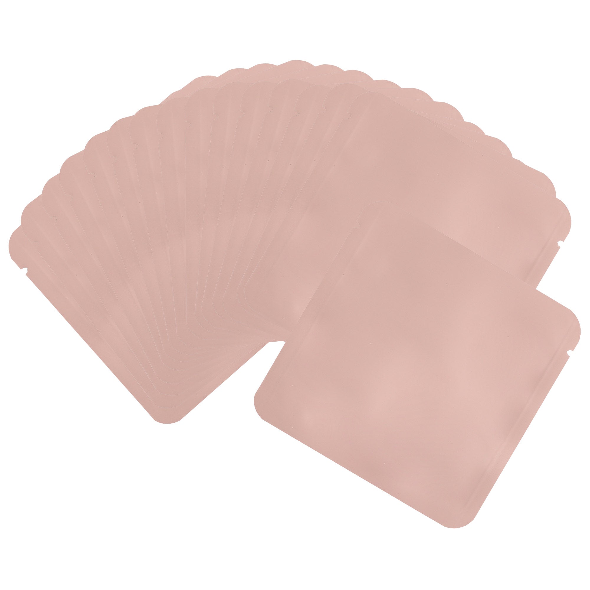 Matte Birthday Pink Square Aluminum Foil Packaging Bag with Matte Birthday Pink Square Aluminum Foil Packaging Bag with