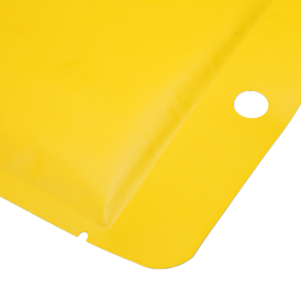 Matte Bottom Fill Aluminum Bags with Round Hang Hole Matte Bottom Fill Aluminum Bags with Round Hang Hole