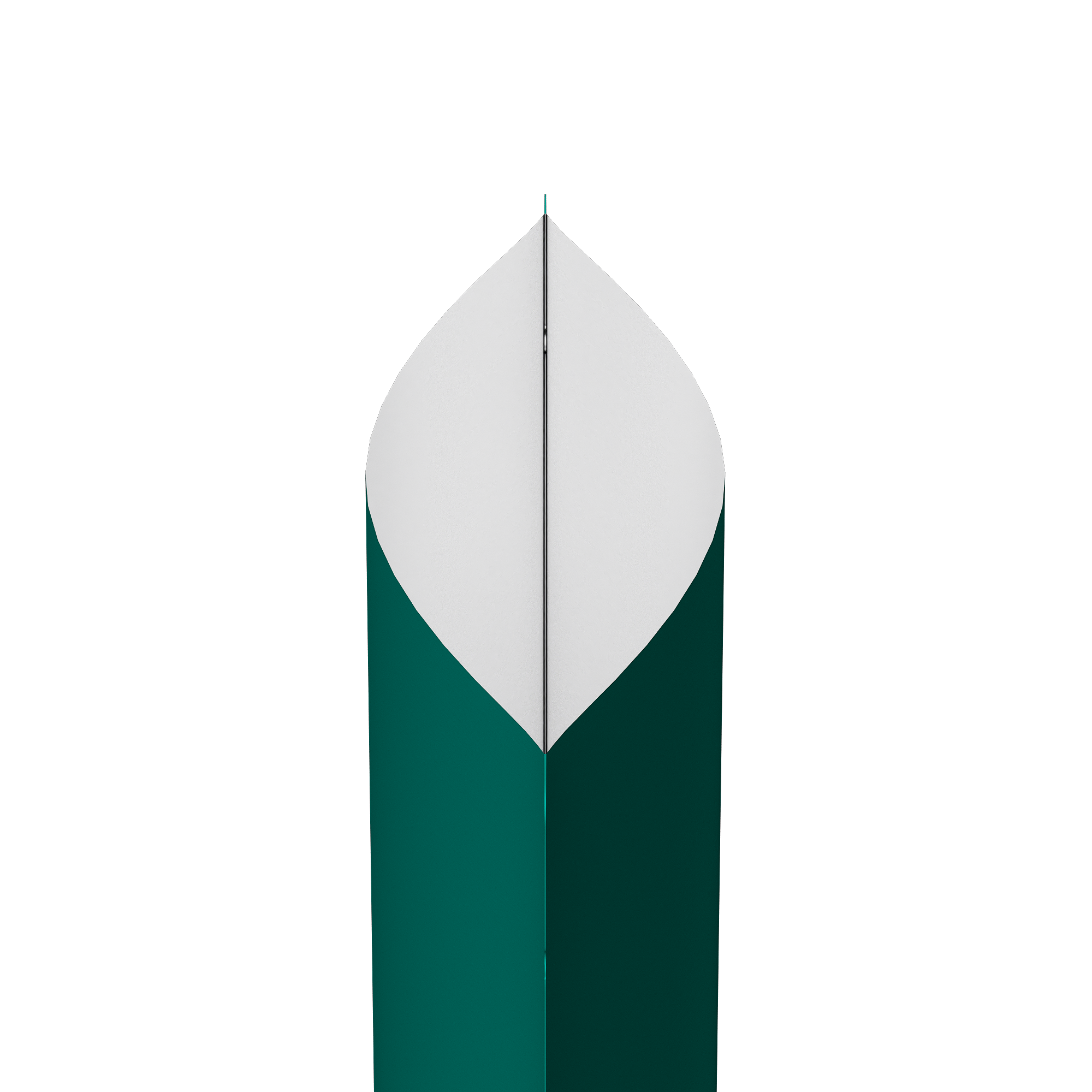 Matte Empress Teal Green Square Aluminum with Rounded Corner Matte Empress Teal Green Square Aluminum with Rounded Corner