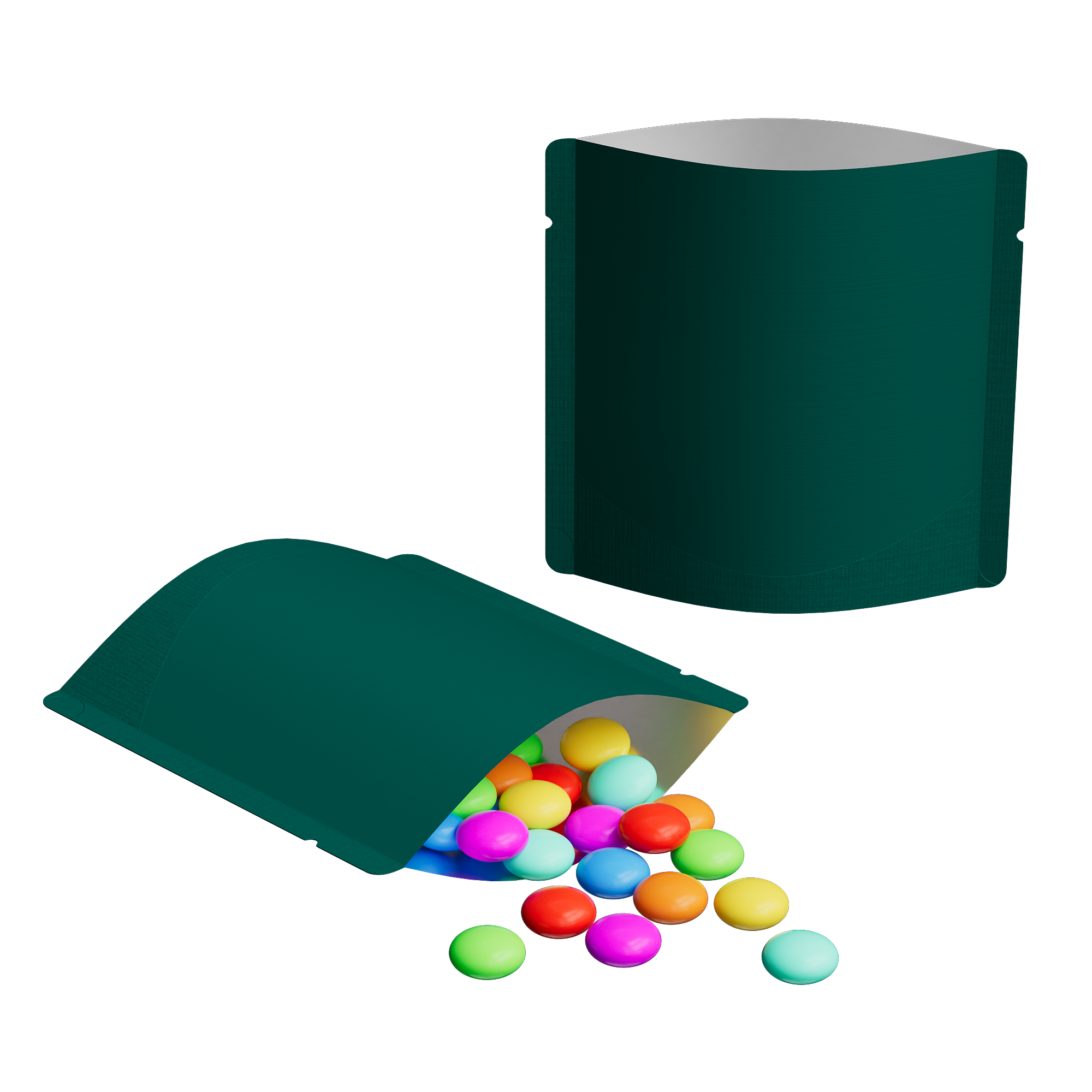 Matte Empress Teal Green Square Aluminum with Rounded Corner Matte Empress Teal Green Square Aluminum with Rounded Corner