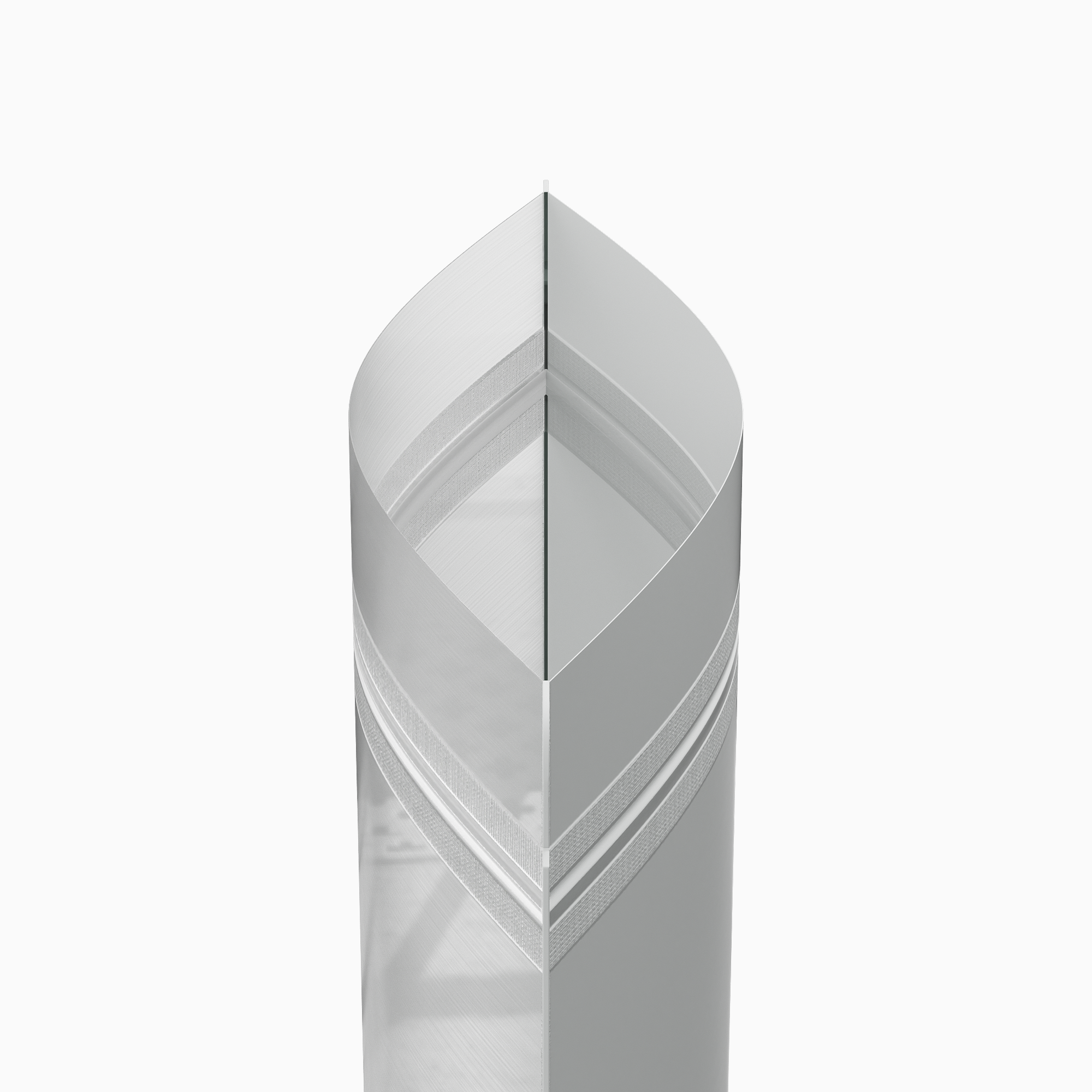 Matte Half Ice White Translucent Plastic Stand Strong Bags Matte Half Ice White Translucent Plastic Stand Strong Bags