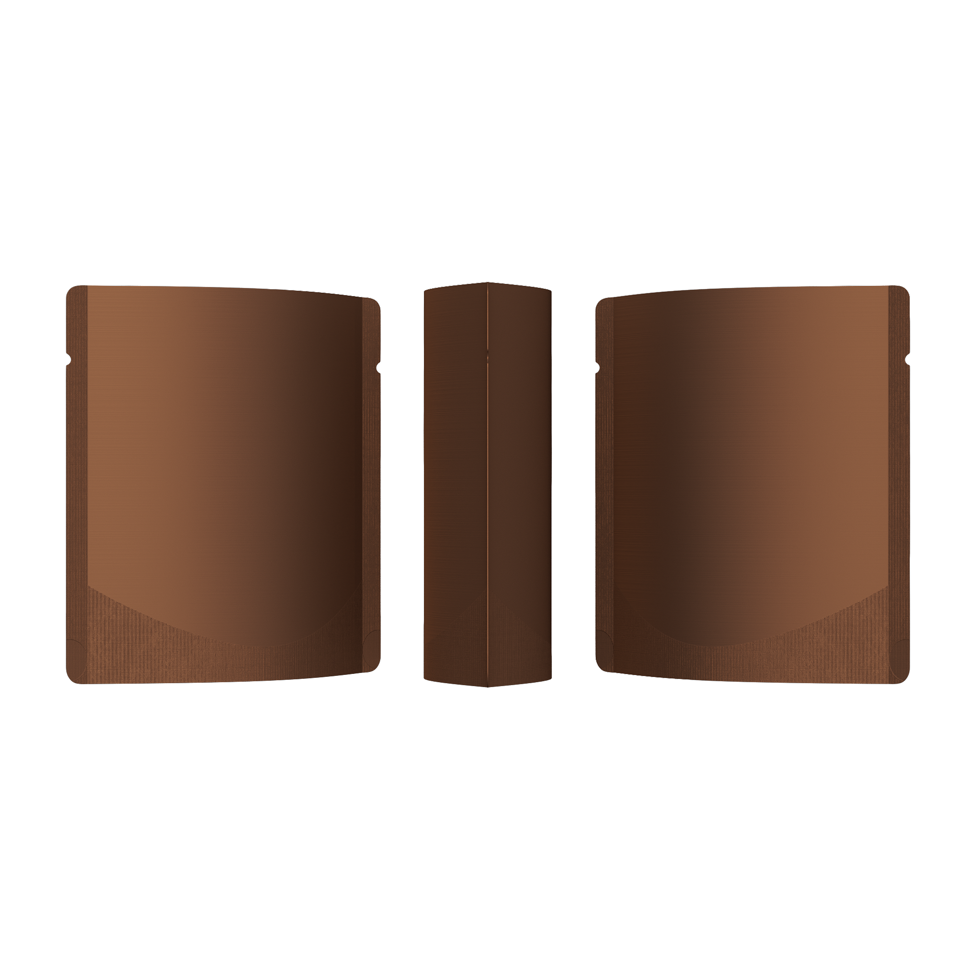 Matte Mahogany Brown Square Aluminum with Rounded Corner Matte Mahogany Brown Square Aluminum with Rounded Corner