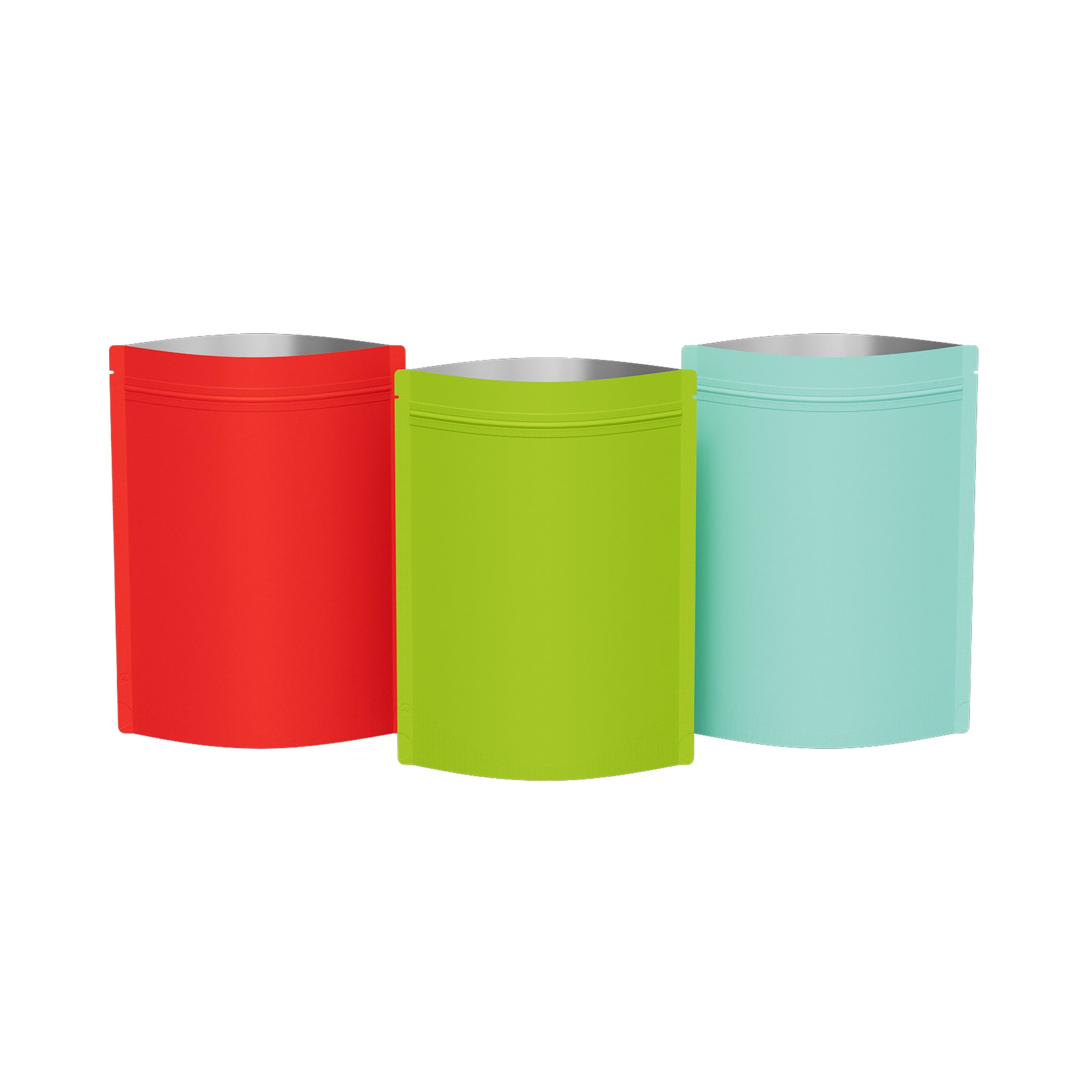 Matte Metalized Foil Stand Strong Packaging Zip Bags with Matte Metalized Foil Stand Strong Packaging Zip Bags with