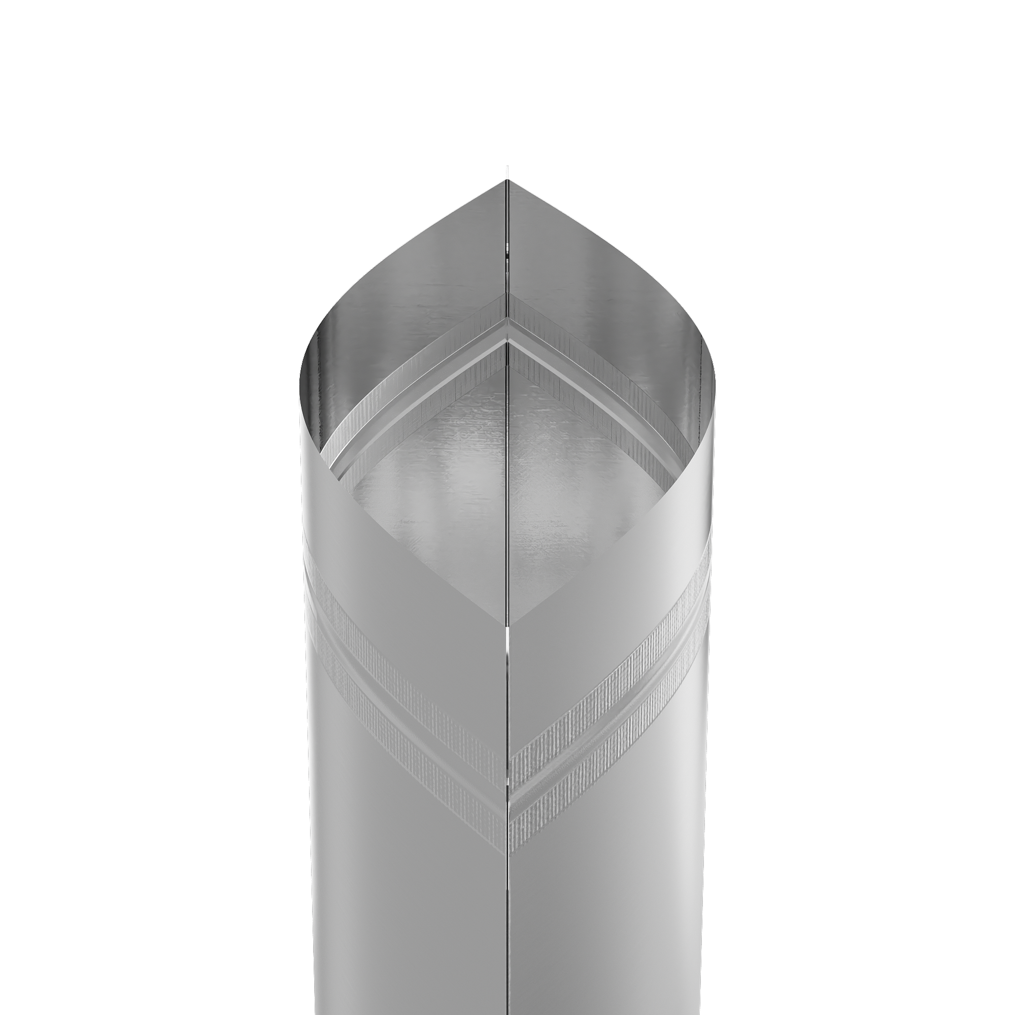Matte Nickel Silver Mylar Stand Strong Bags with Rounded Matte Nickel Silver Mylar Stand Strong Bags with Rounded