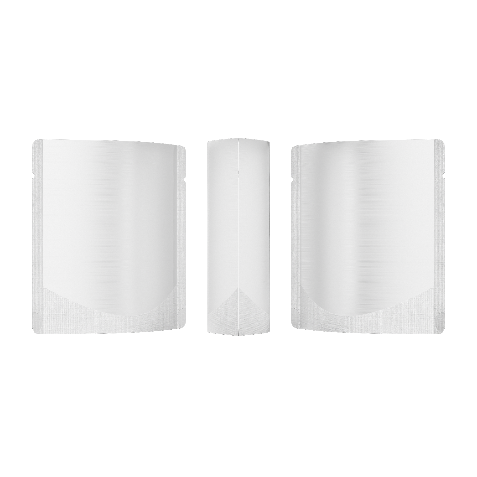 Matte Nickel Silver Square Aluminum with Rounded Corner Matte Nickel Silver Square Aluminum with Rounded Corner