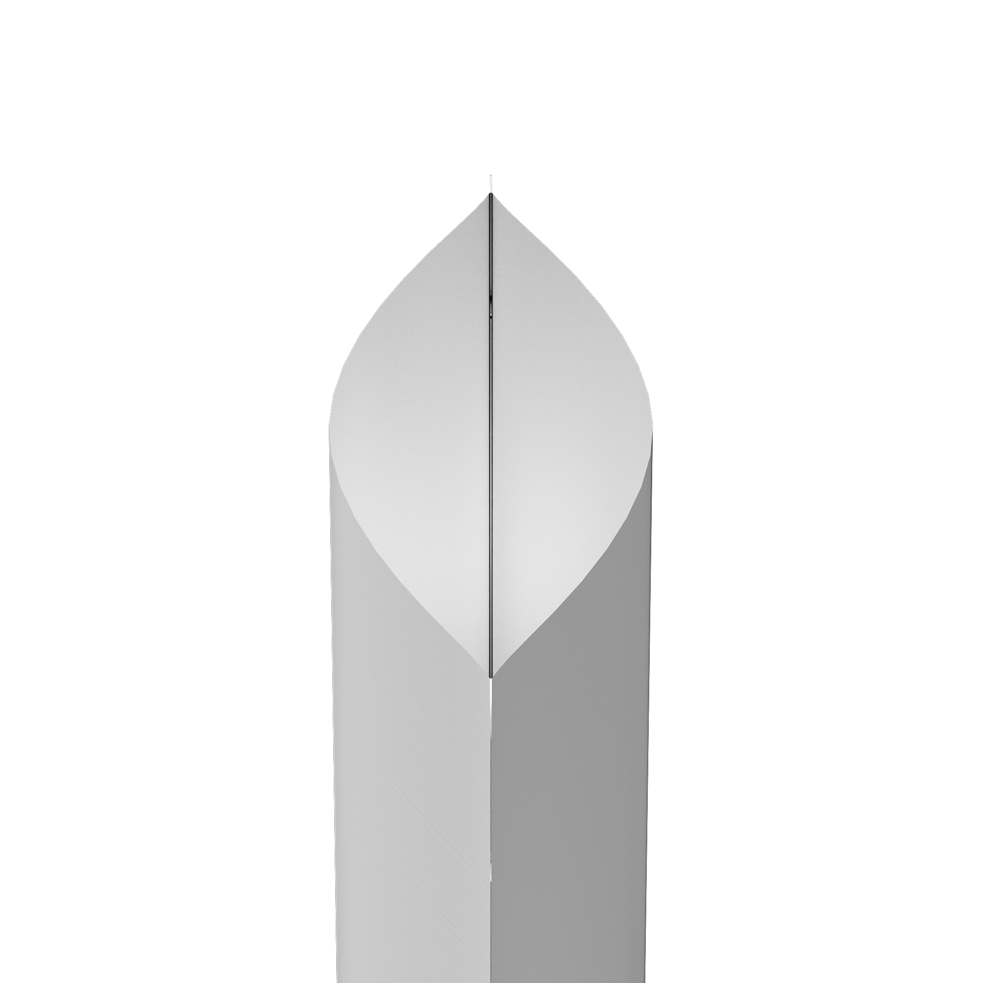 Matte Nickel Silver Square Aluminum with Rounded Corner Matte Nickel Silver Square Aluminum with Rounded Corner
