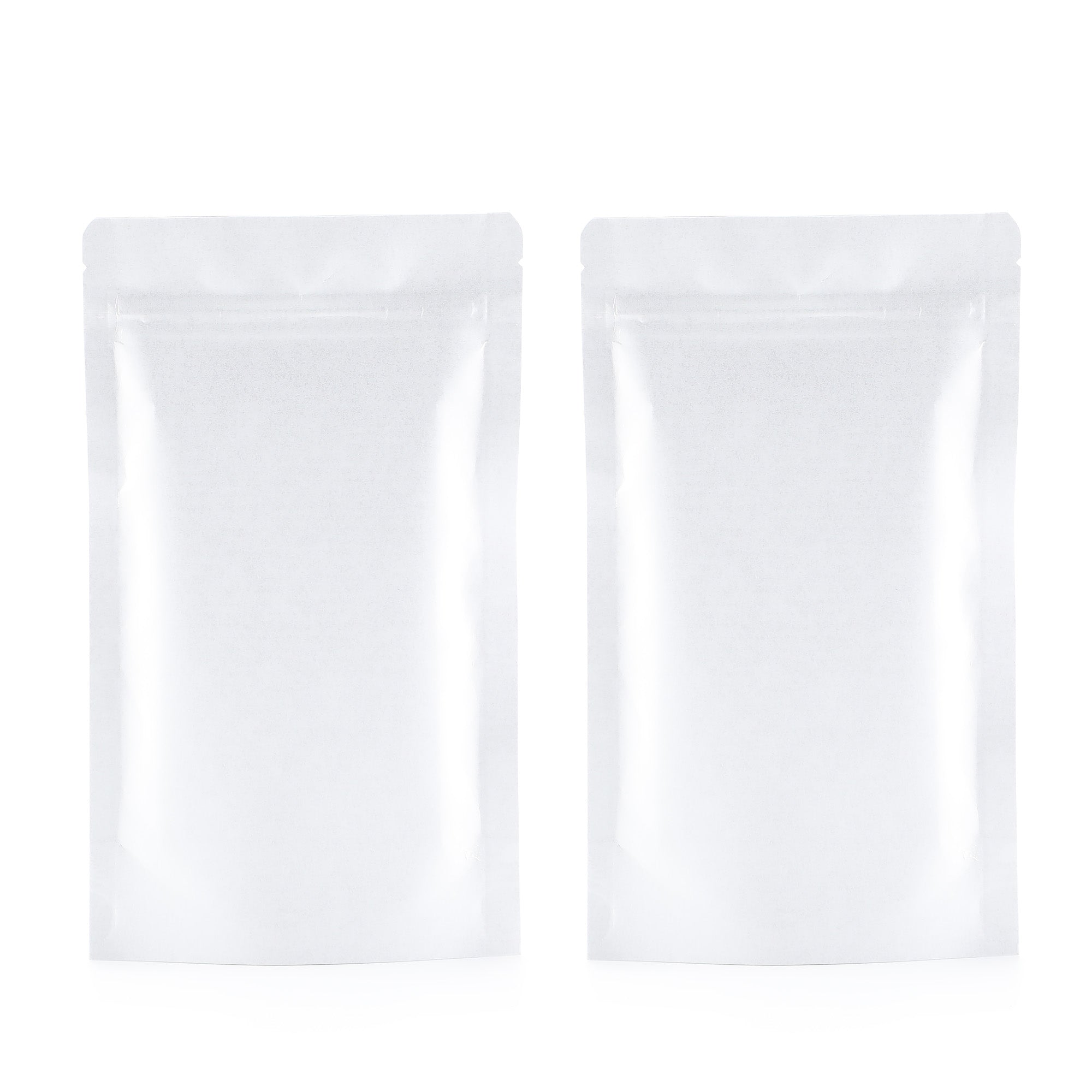Matte Parchment White Kraft with Inner Mylar Stand Strong Matte Parchment White Kraft with Inner Mylar Stand Strong