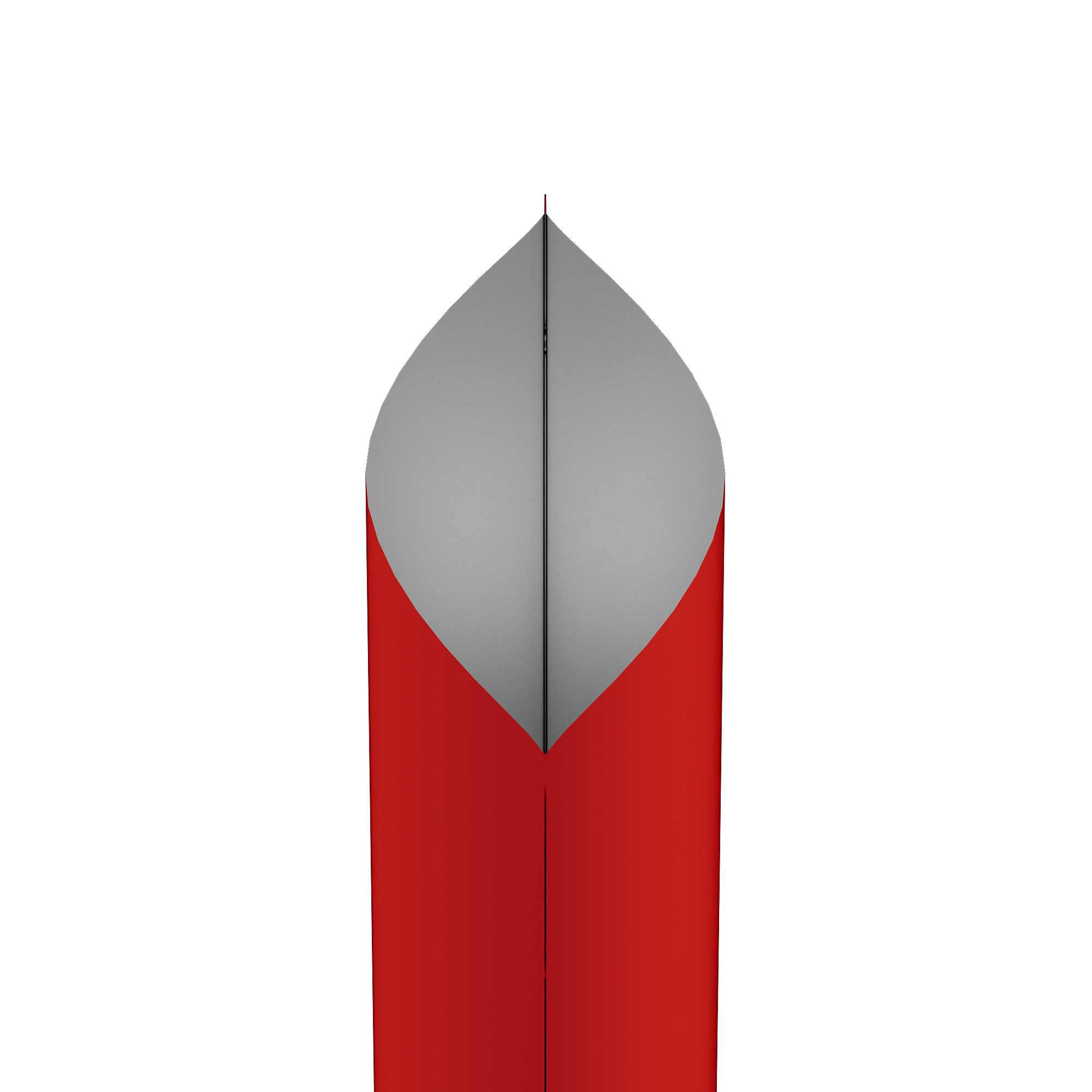 Matte Rose Red Square Aluminum with Rounded Corner Stand Up Matte Rose Red Square Aluminum with Rounded Corner Stand Up