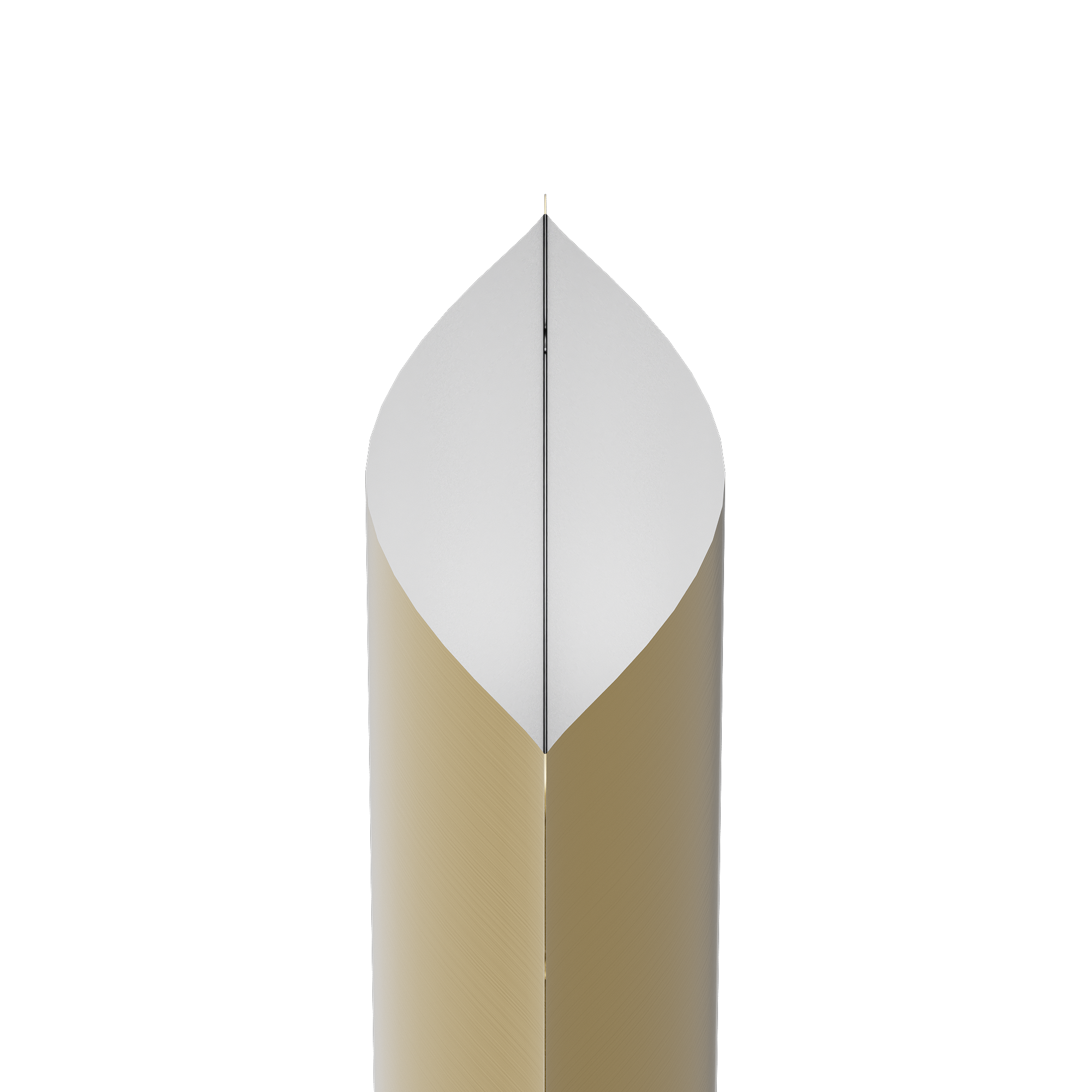 Matte Satin Gold Square Aluminum with Rounded Corner Stand Matte Satin Gold Square Aluminum with Rounded Corner Stand