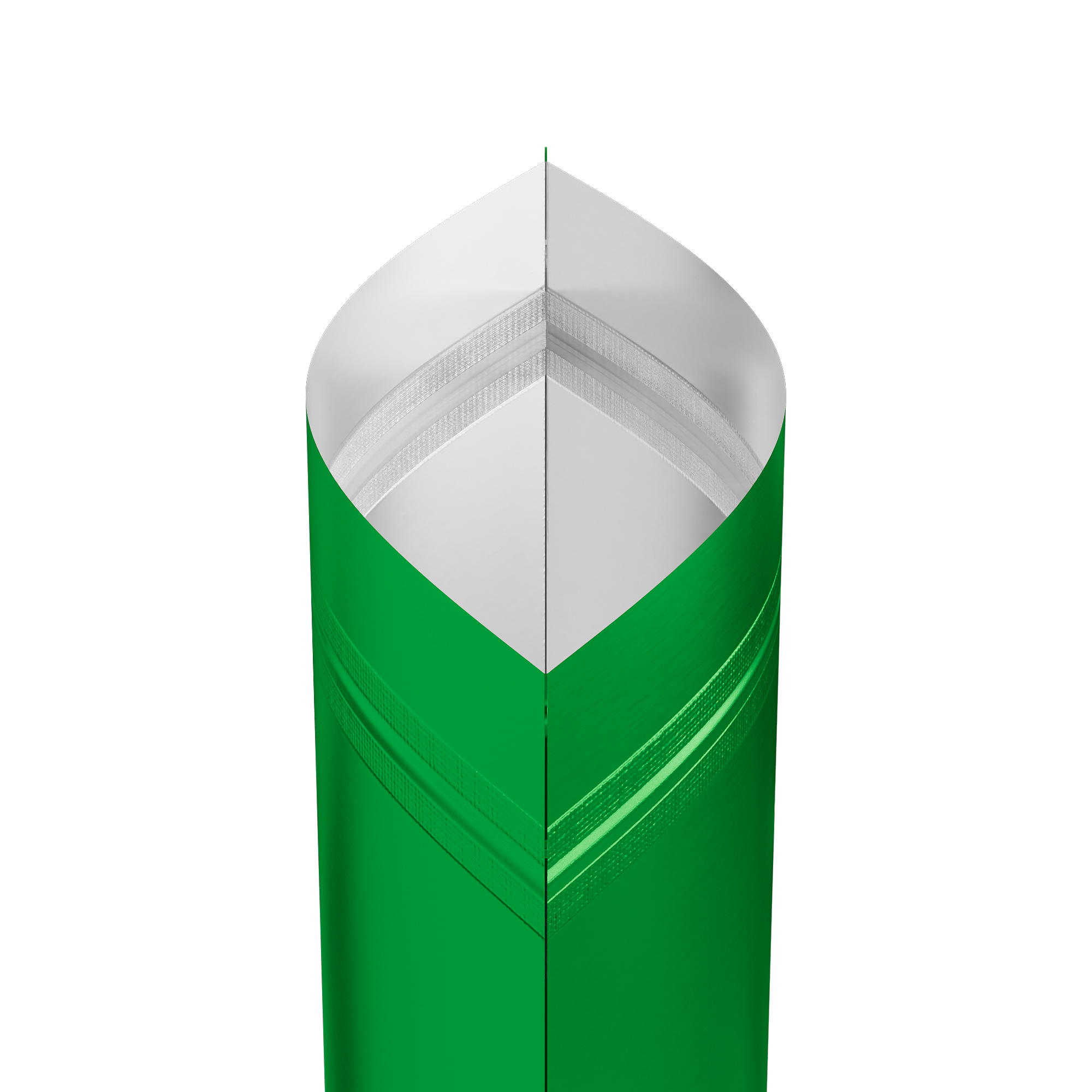 Matte Sea Green Mylar Stand Strong Bags with Rounded Corners Matte Sea Green Mylar Stand Strong Bags with Rounded Corners