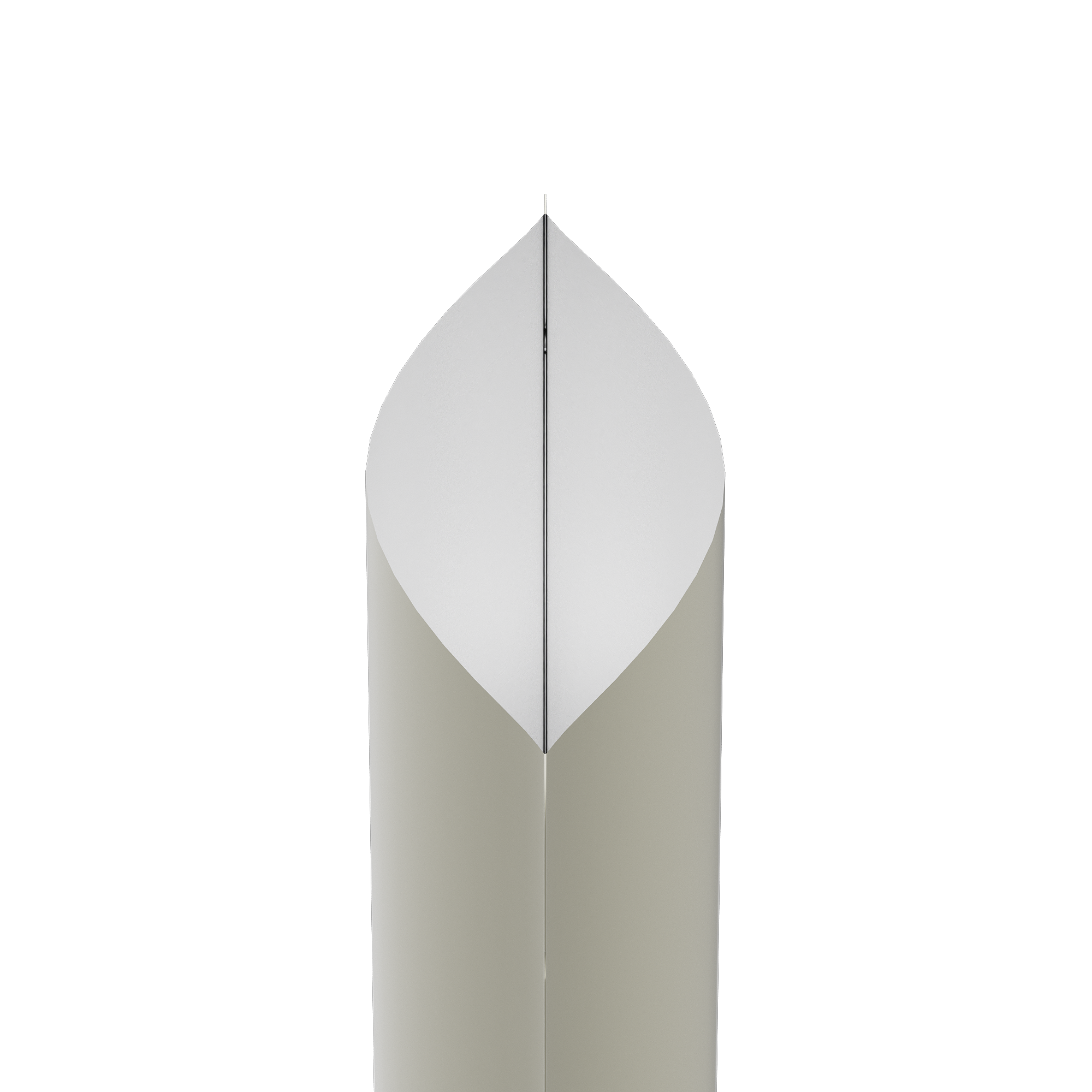 Matte Snowy White Square Aluminum with Rounded Corner Stand Matte Snowy White Square Aluminum with Rounded Corner Stand
