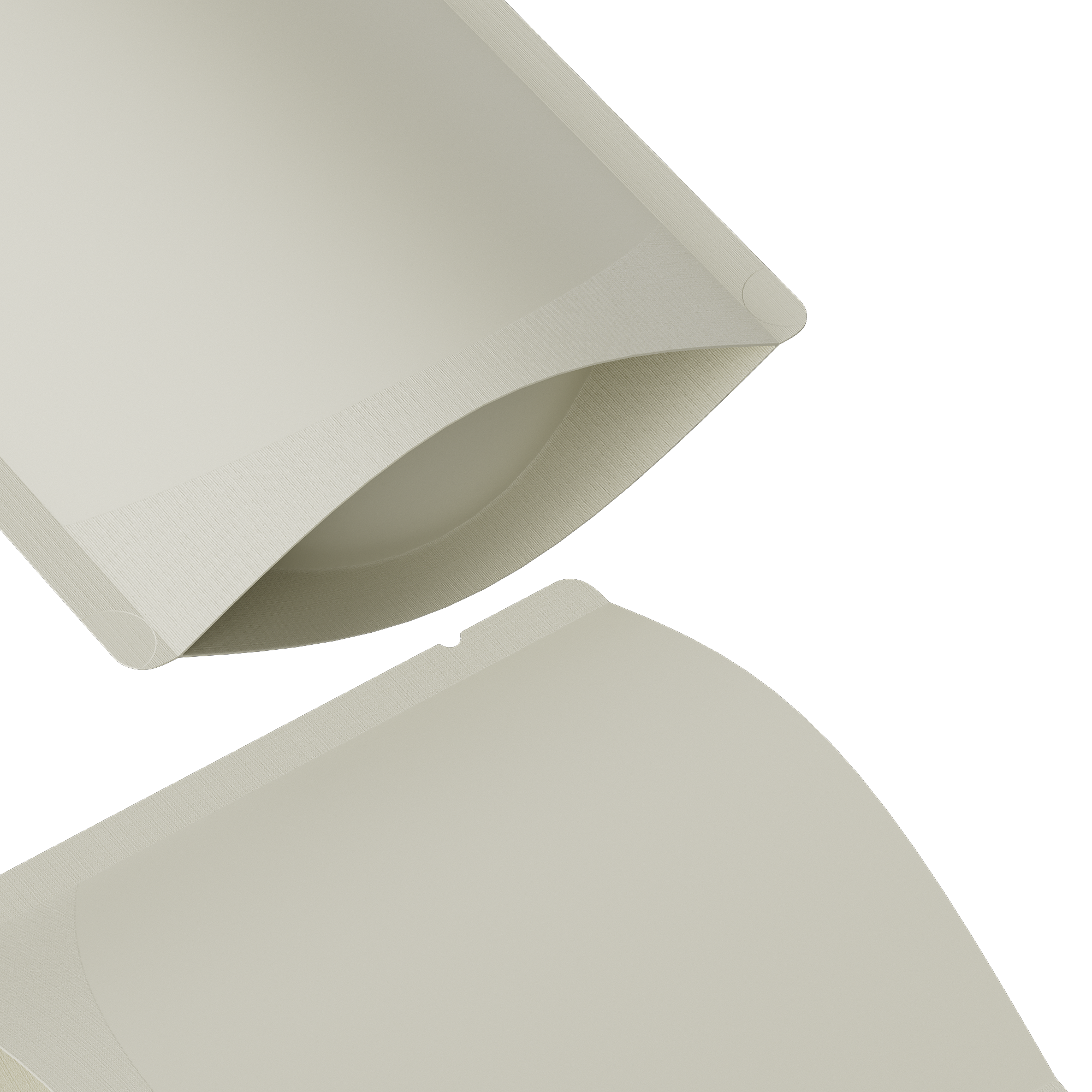 Matte Snowy White Square Aluminum with Rounded Corner Stand Matte Snowy White Square Aluminum with Rounded Corner Stand