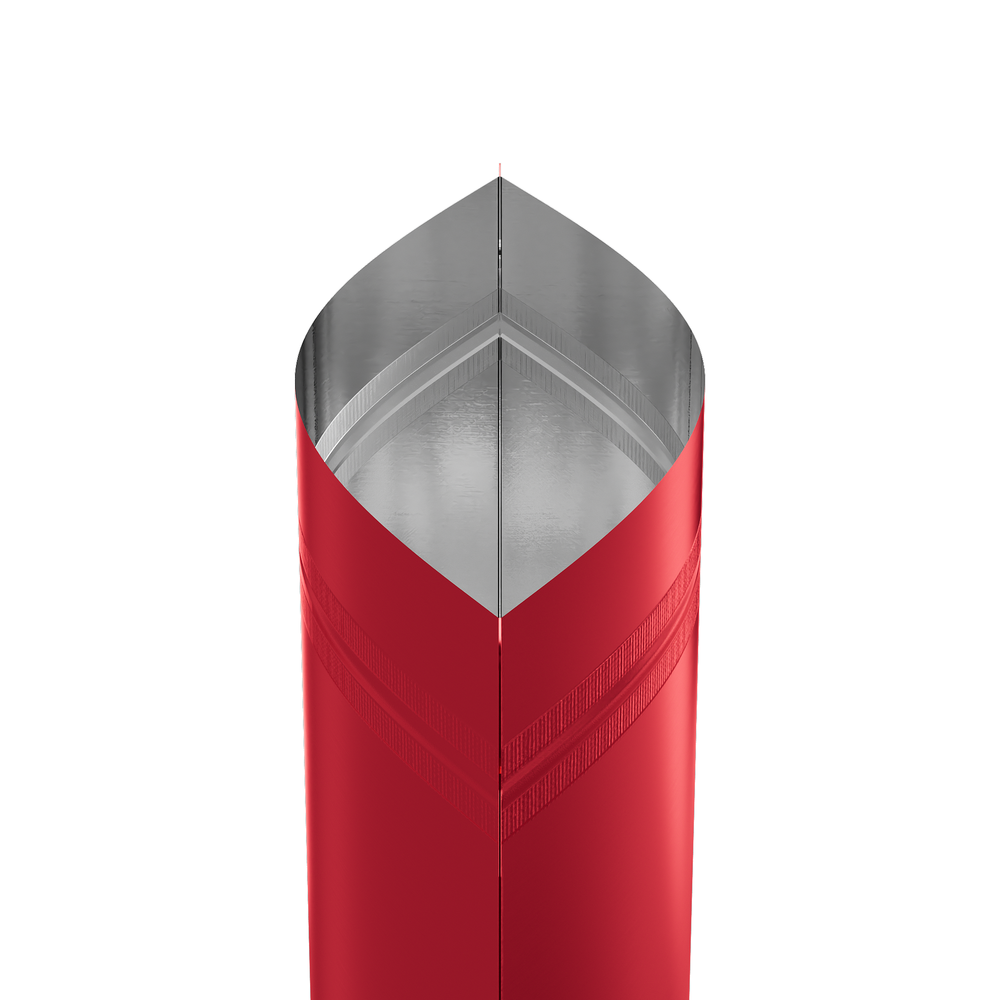 Matte Strawberry Red Mylar Stand Strong Bags with Rounded Matte Strawberry Red Mylar Stand Strong Bags with Rounded