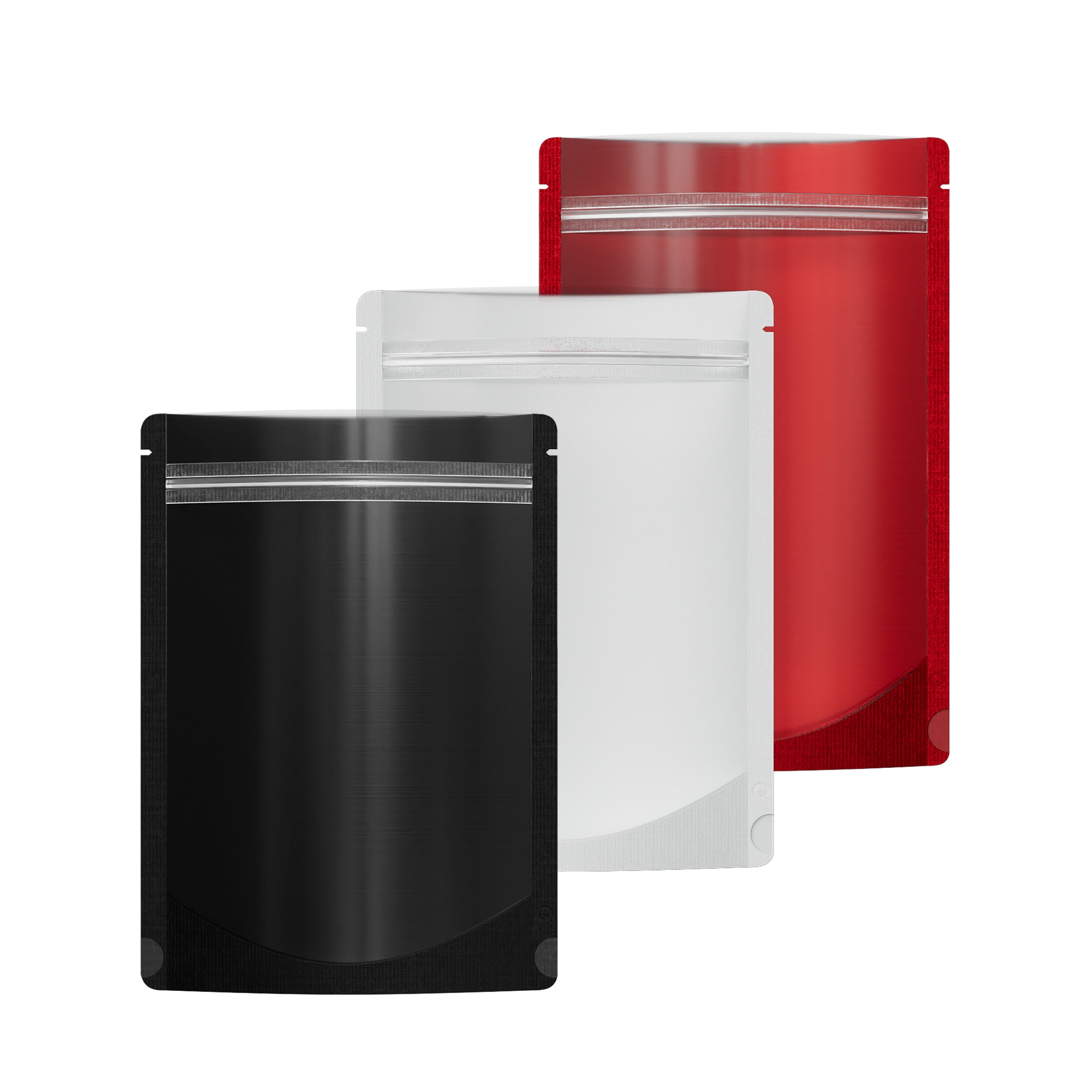 Matte Translucent Color Plastic Stand Strong Bags with Matte Translucent Color Plastic Stand Strong Bags with