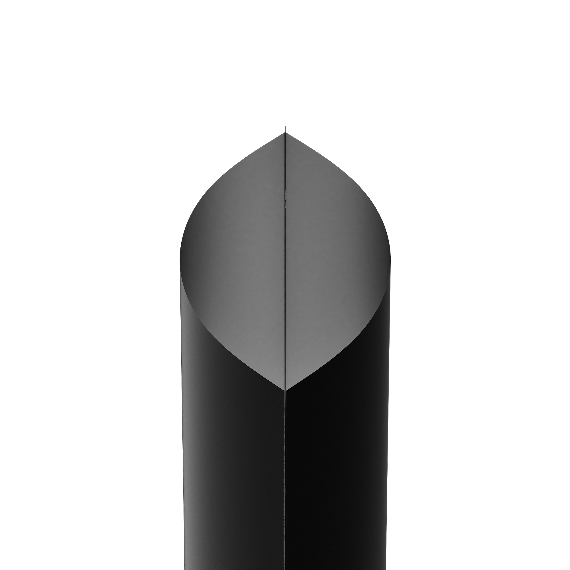 Matte Waxed Black Mylar Open Top Heat Sealable Stand-Up Bag Matte Waxed Black Mylar Open Top Heat Sealable Stand-Up Bag