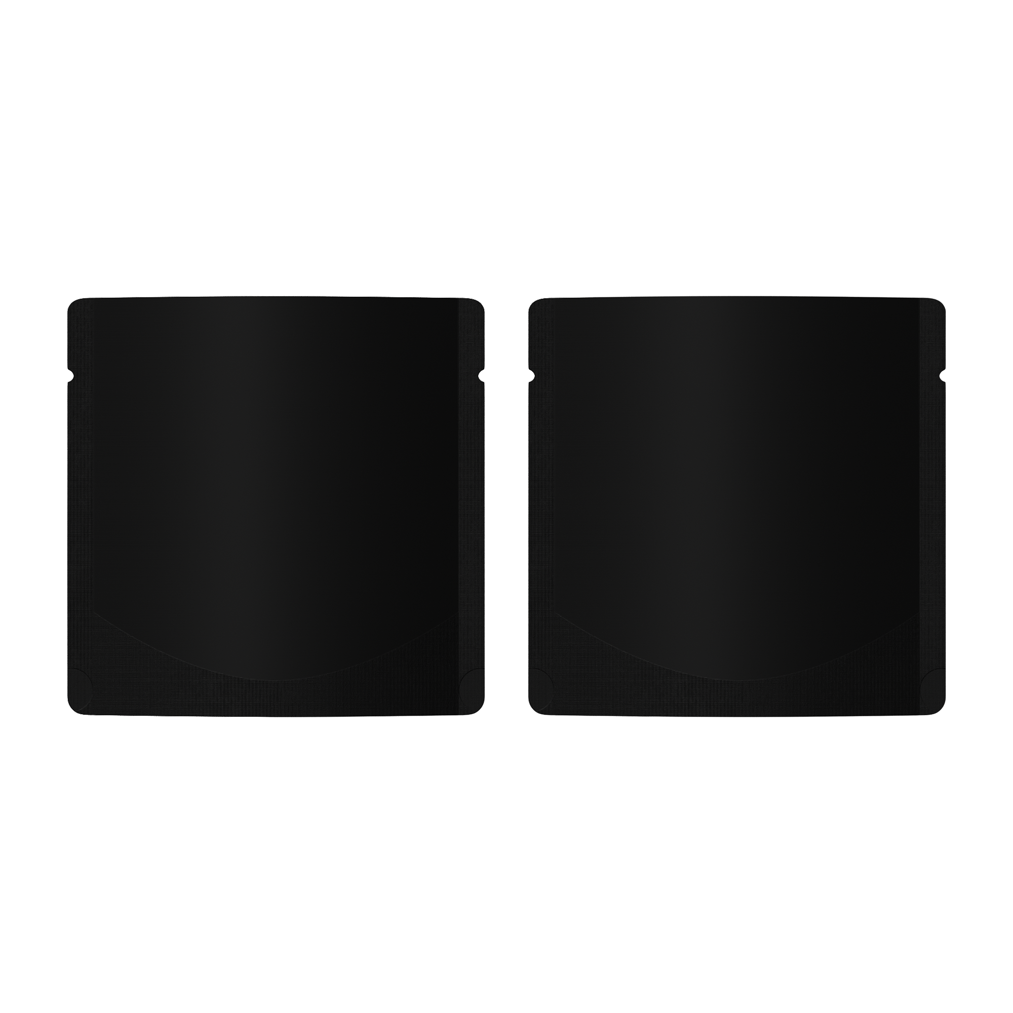Matte Waxed Black Square Aluminum with Rounded Corner Stand Matte Waxed Black Square Aluminum with Rounded Corner Stand