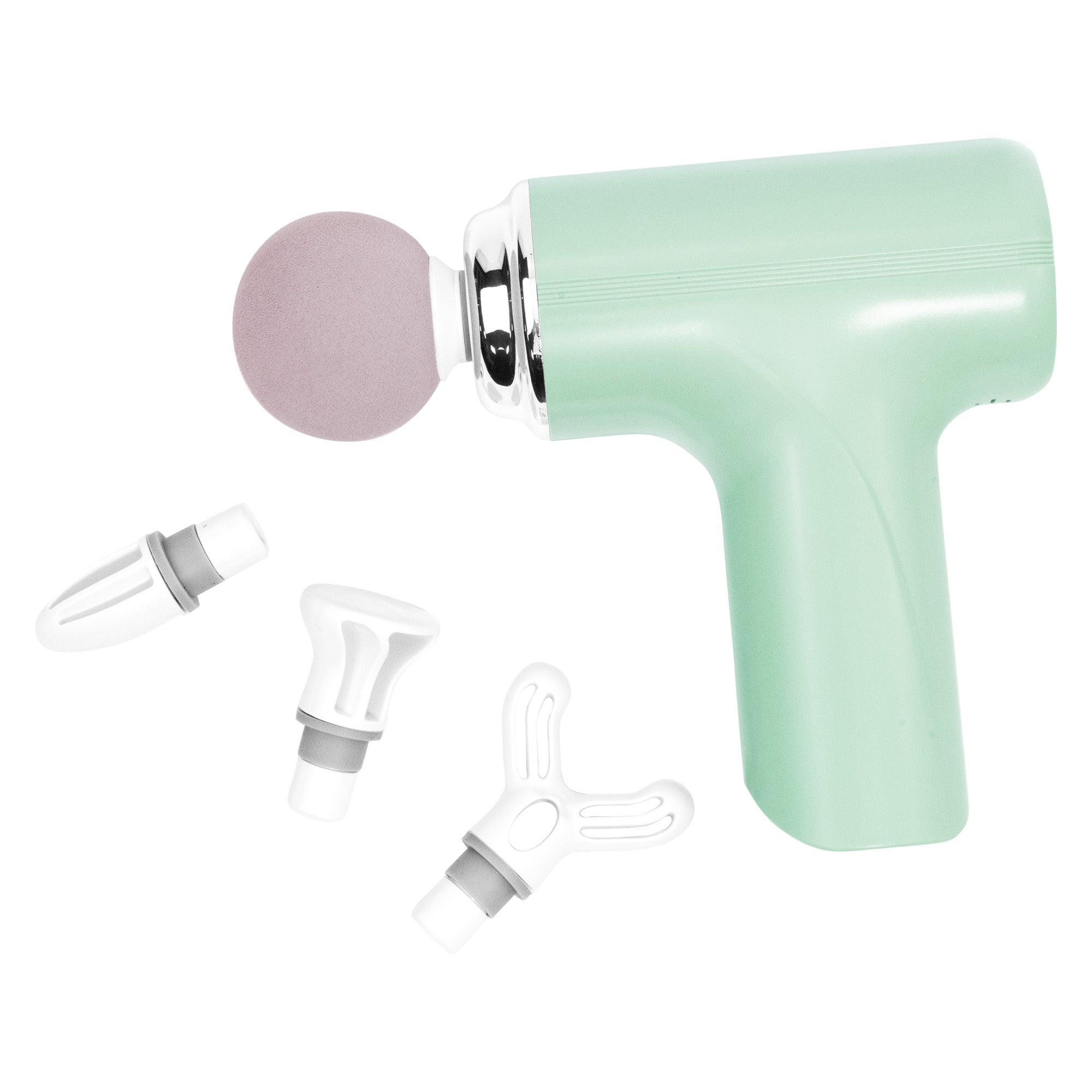 Mini Portable Massage Gun Deep Tissue Relief with 4 Mini Portable Massage Gun Deep Tissue Relief with 4