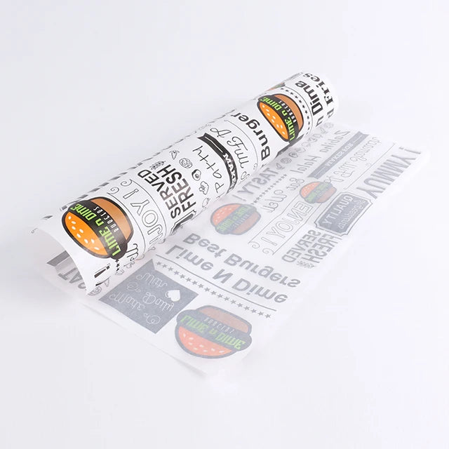 New Arrival Customized Printed Grease Proof Paper for Food
