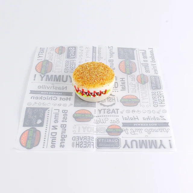 New Arrival Customized Printed Grease Proof Paper for Food New Arrival Customized Printed Grease Proof Paper for Food