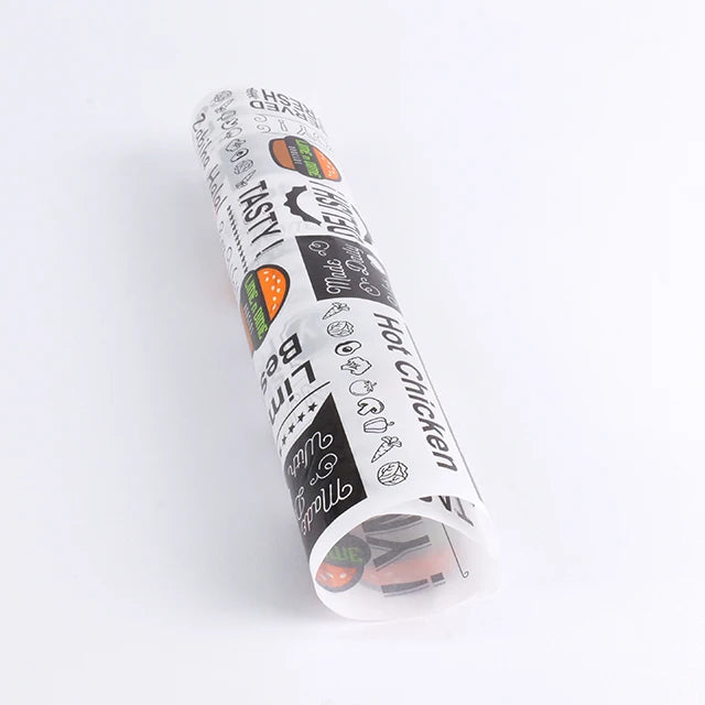 New Arrival Customized Printed Grease Proof Paper for Food New Arrival Customized Printed Grease Proof Paper for Food