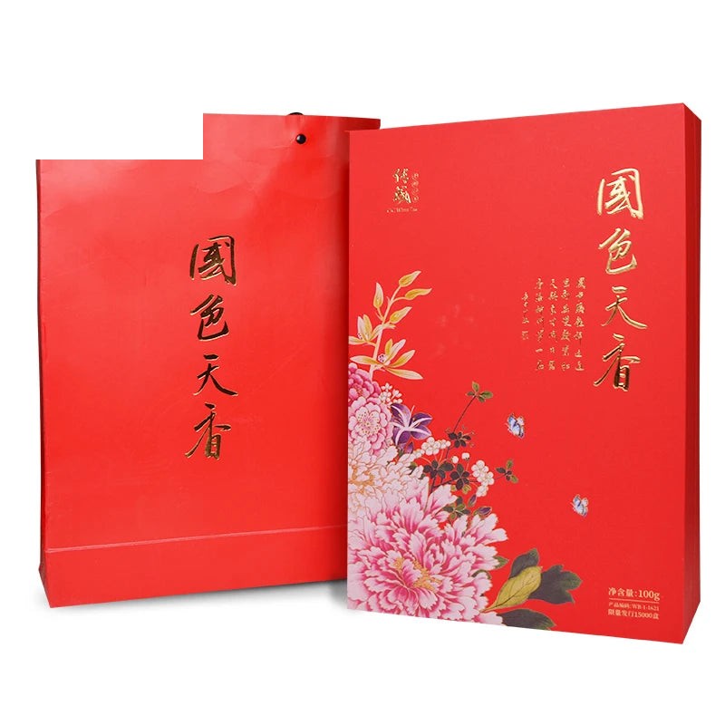 New Custom Printed Red Matt Luxury Gift Paper Bag New Custom Printed Red Matt Luxury Gift Paper Bag