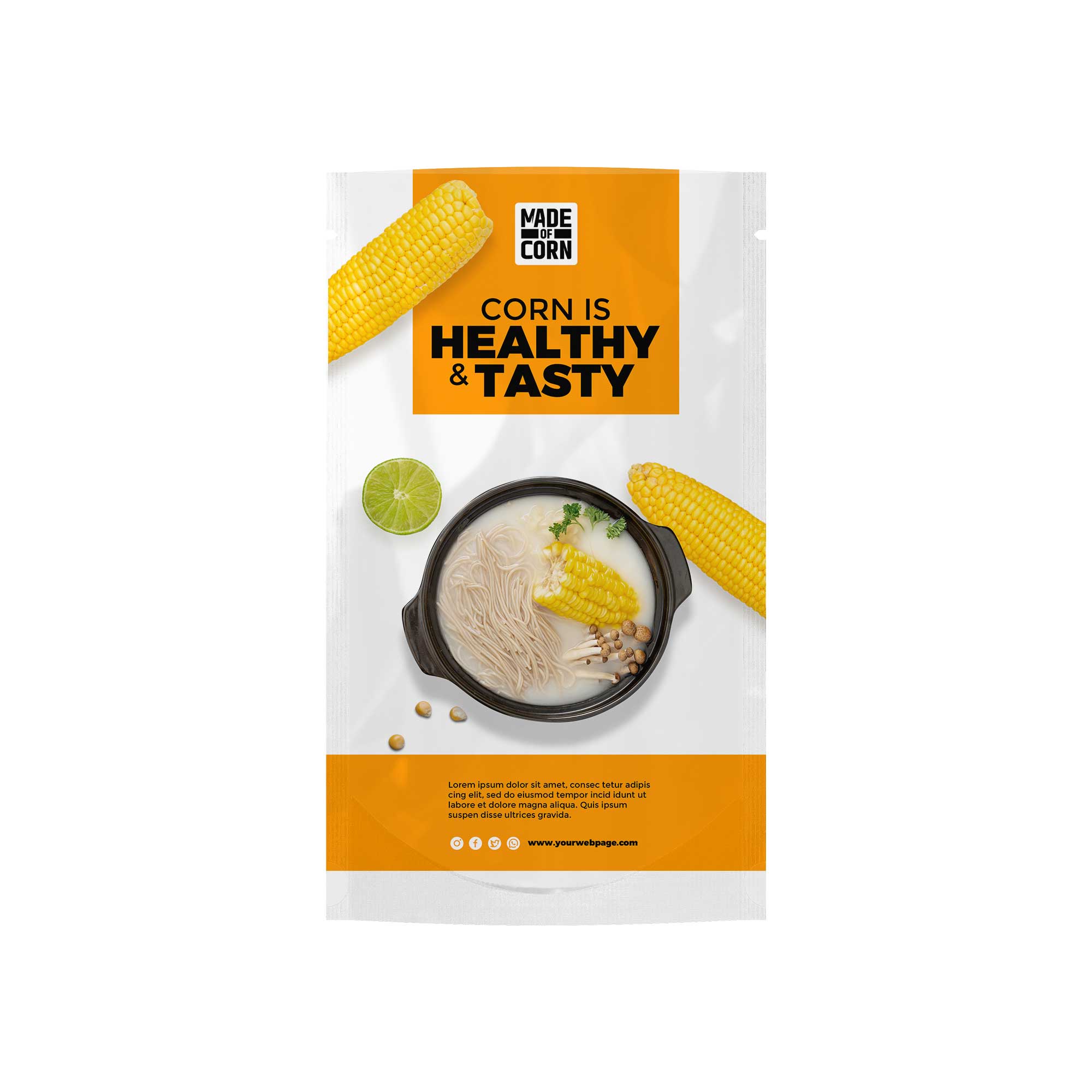 Open Top Bottom Stand Packaging Bag - Reusable Storage Pouch Open Top Bottom Stand Packaging Bag - Reusable Storage Pouch