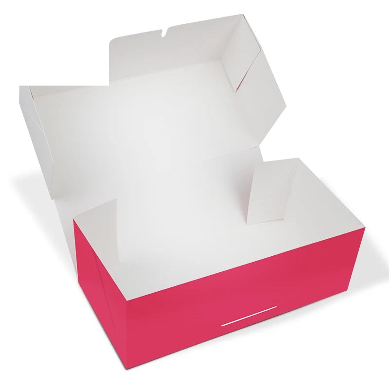 Pink Food Grade Donut Boxes Custom Designing With Pink Food Grade Donut Boxes Custom Designing With