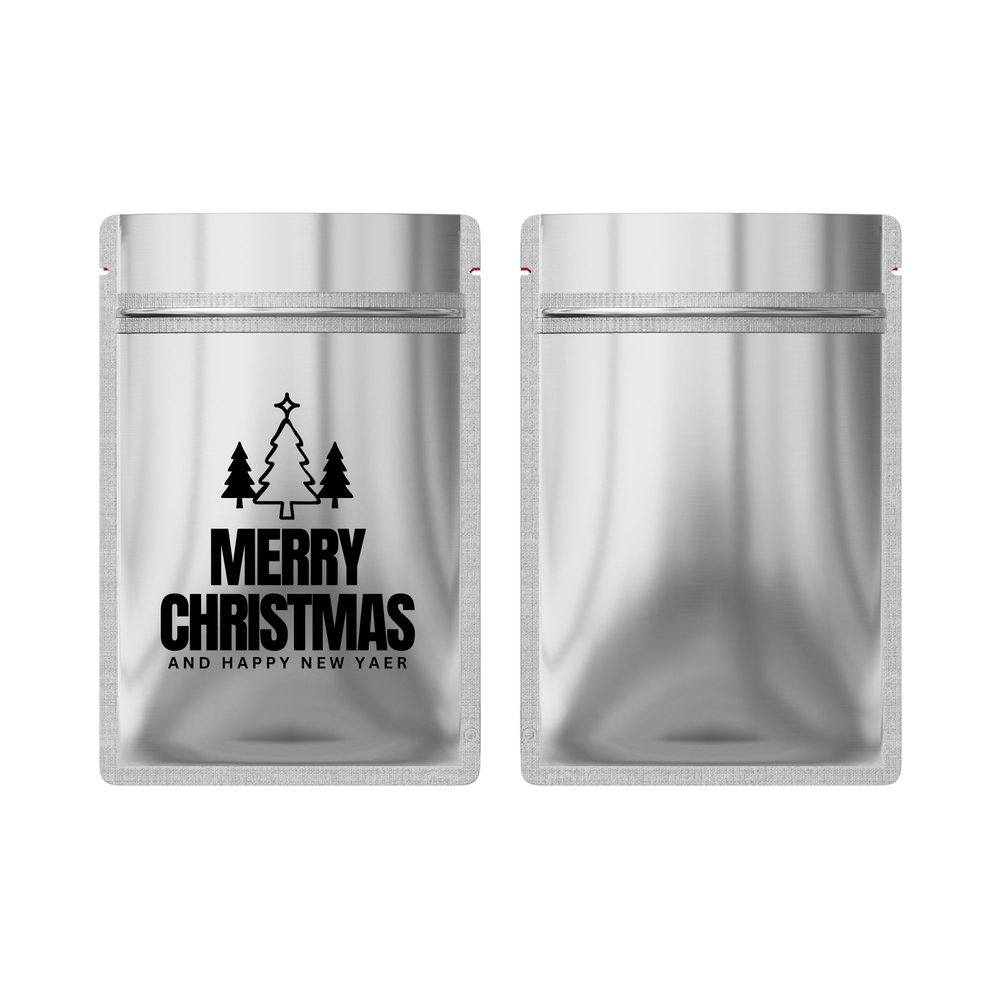 Pre-Designed Christmas Treat Flat Bags – Festive Holiday Pre-Designed Christmas Treat Flat Bags – Festive Holiday