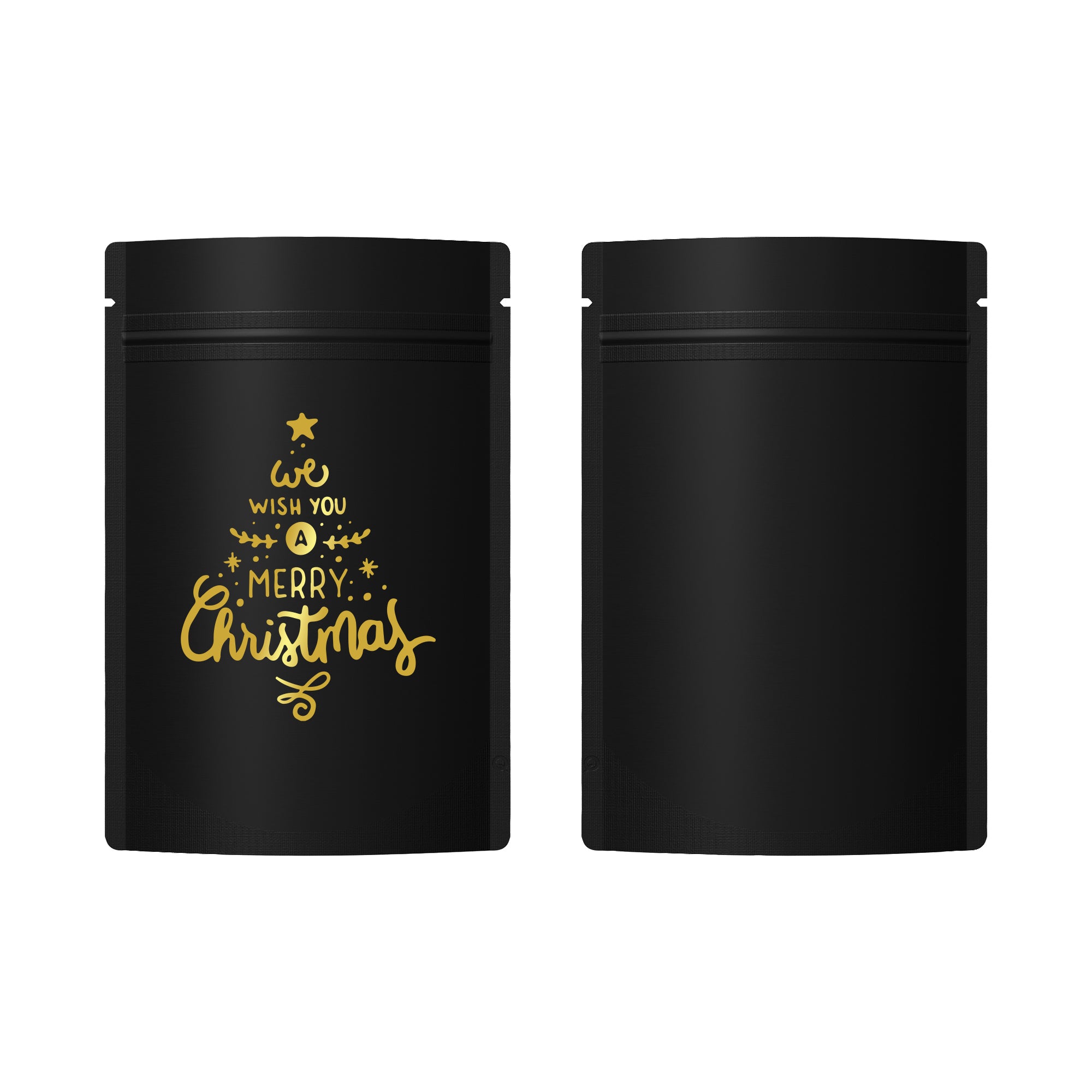Pre-Designed Christmas Treat Stand Strong Bags – Festive Pre-Designed Christmas Treat Stand Strong Bags – Festive