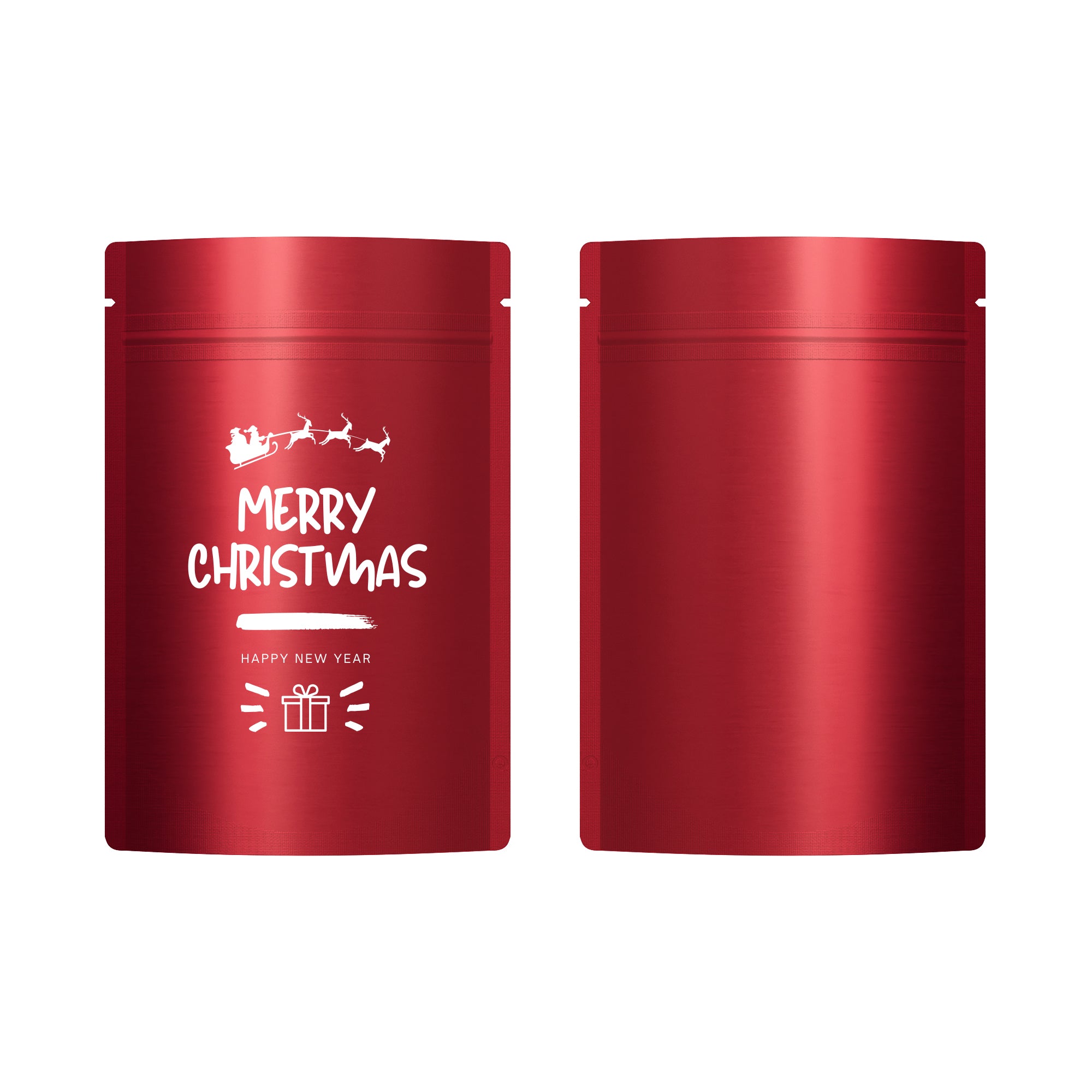 Pre-Designed Christmas Treat Stand Strong Bags – Festive Pre-Designed Christmas Treat Stand Strong Bags – Festive