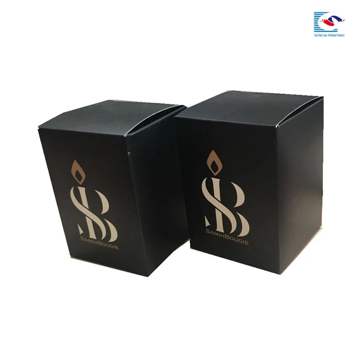 Recyclable Accept Custom Order Black Candle Glass Jars Recyclable Accept Custom Order Black Candle Glass Jars