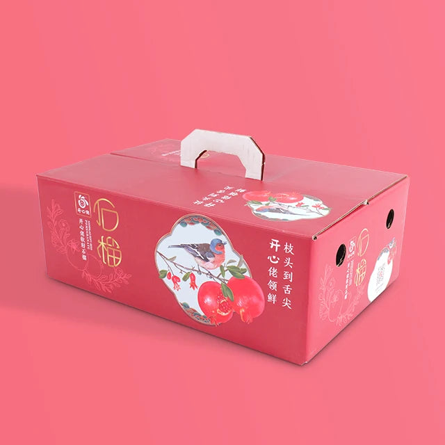 Recyclable Customized Logo Printed Corrugated Paper Box Recyclable Customized Logo Printed Corrugated Paper Box