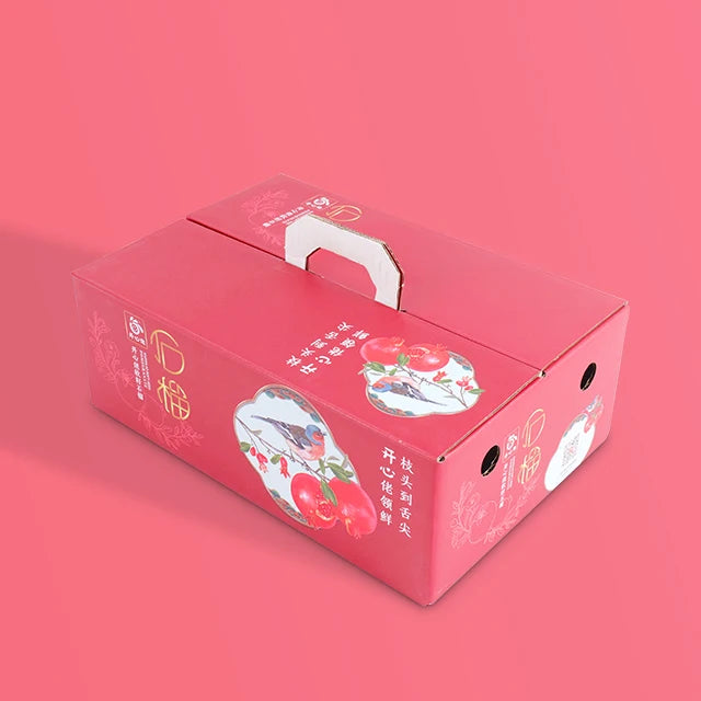 Recyclable Customized Logo Printed Corrugated Paper Box Recyclable Customized Logo Printed Corrugated Paper Box