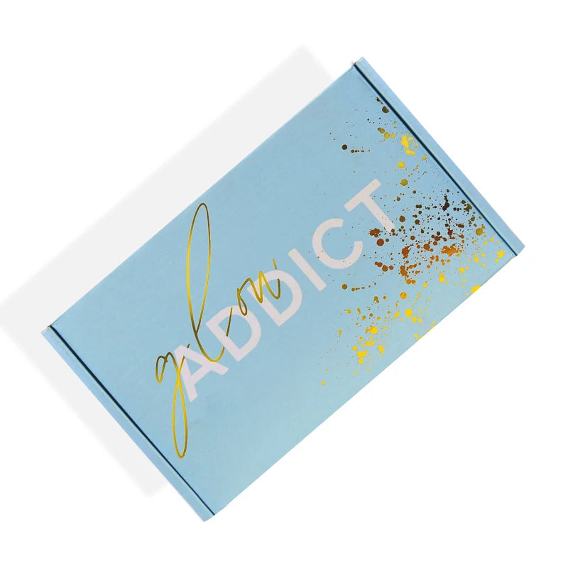 Recyclable Gold Foil Corrugated Shipping Paper Gift Clothes Recyclable Gold Foil Corrugated Shipping Paper Gift Clothes