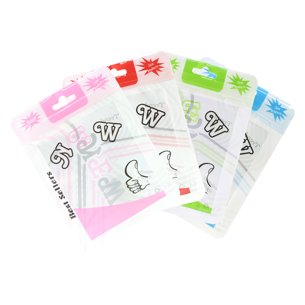 Reusable Flat Zipper Seal Bags – Clear Window & Butterfly Reusable Flat Zipper Seal Bags – Clear Window & Butterfly