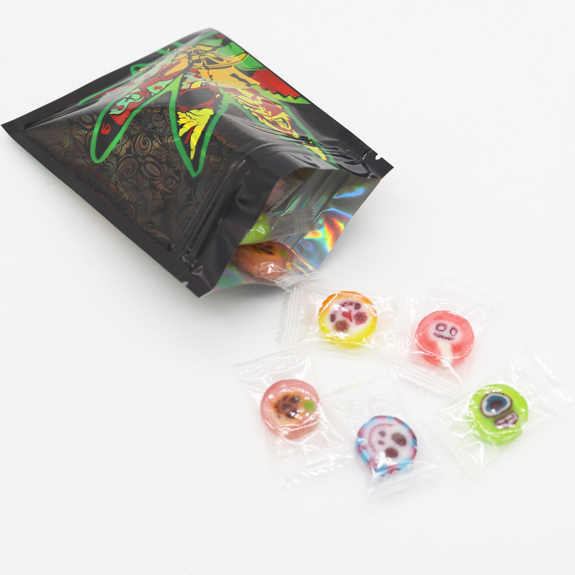 Reusable Flat Zipper Seal Bags – Decorative Leaves Design Reusable Flat Zipper Seal Bags – Decorative Leaves Design